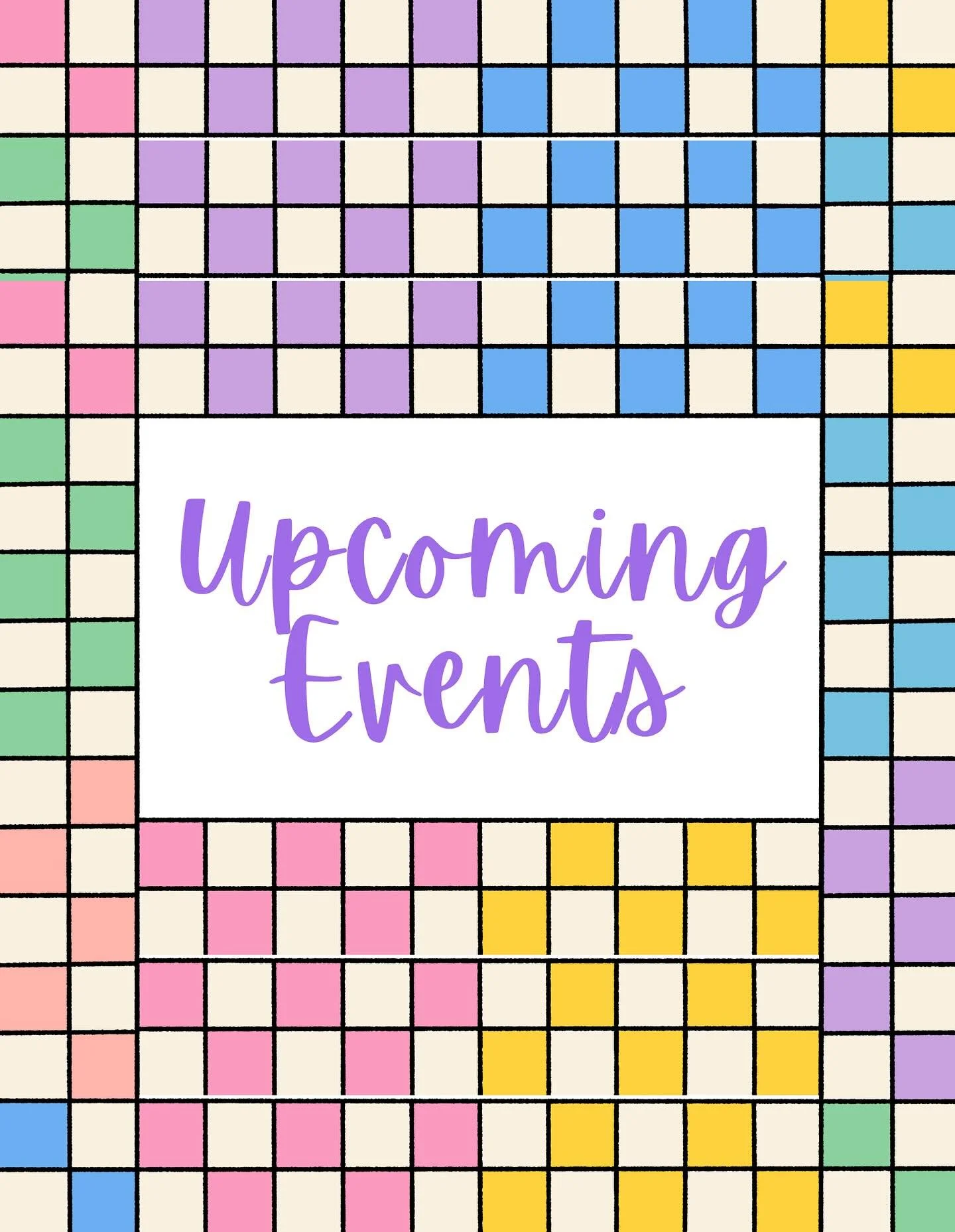 October Events ✨ Tag a neighbor you want to see there!