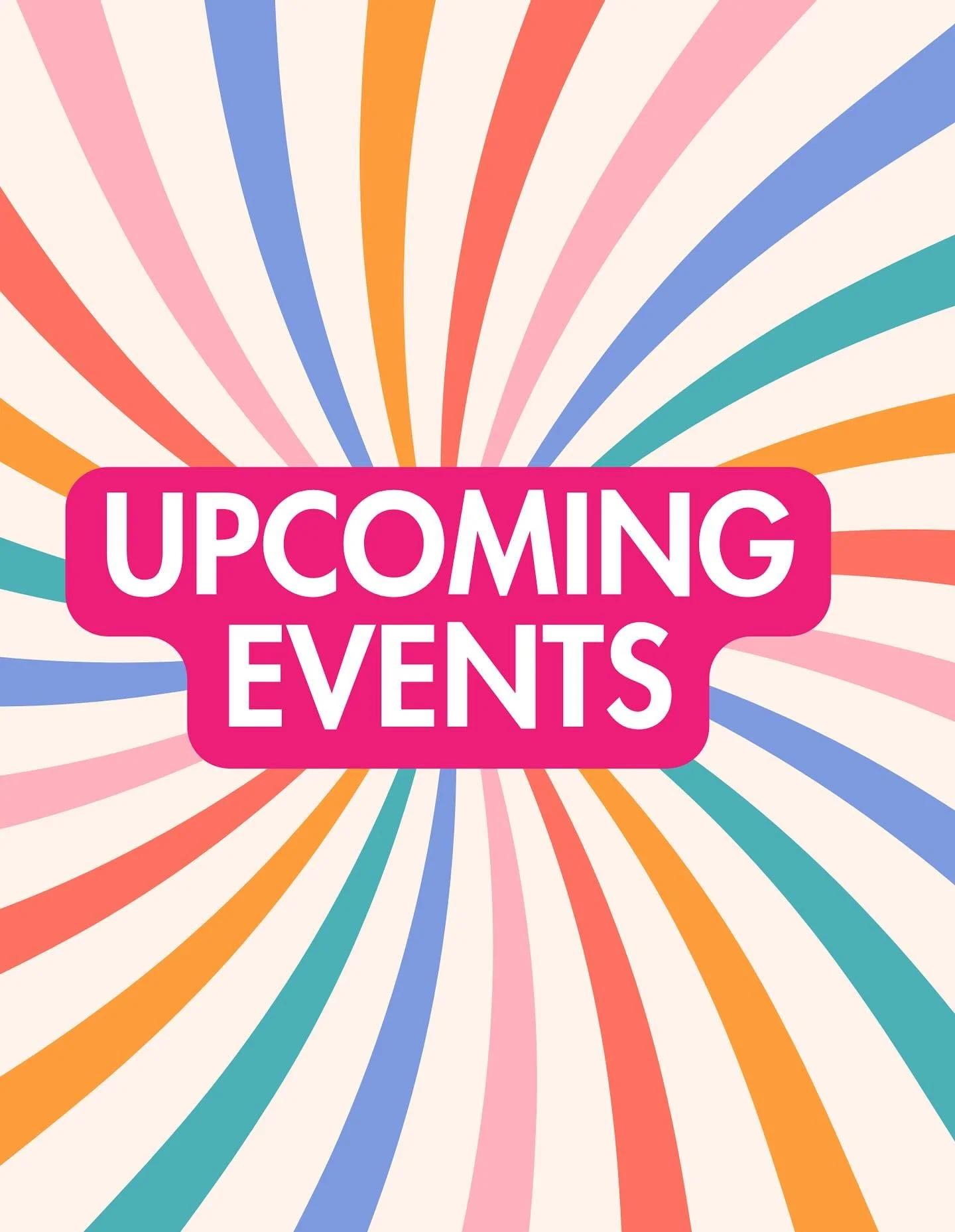 November Events! 😻