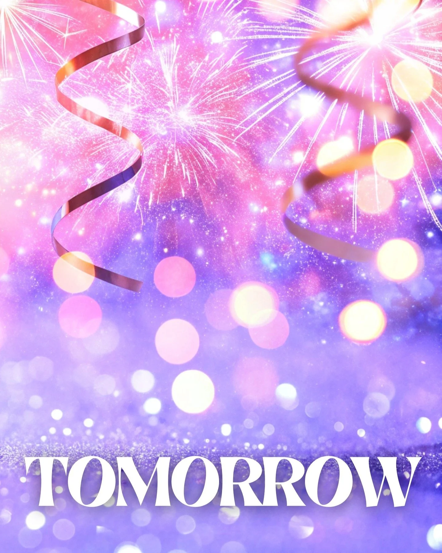 Tomorrow! See you at 3pm ✌️