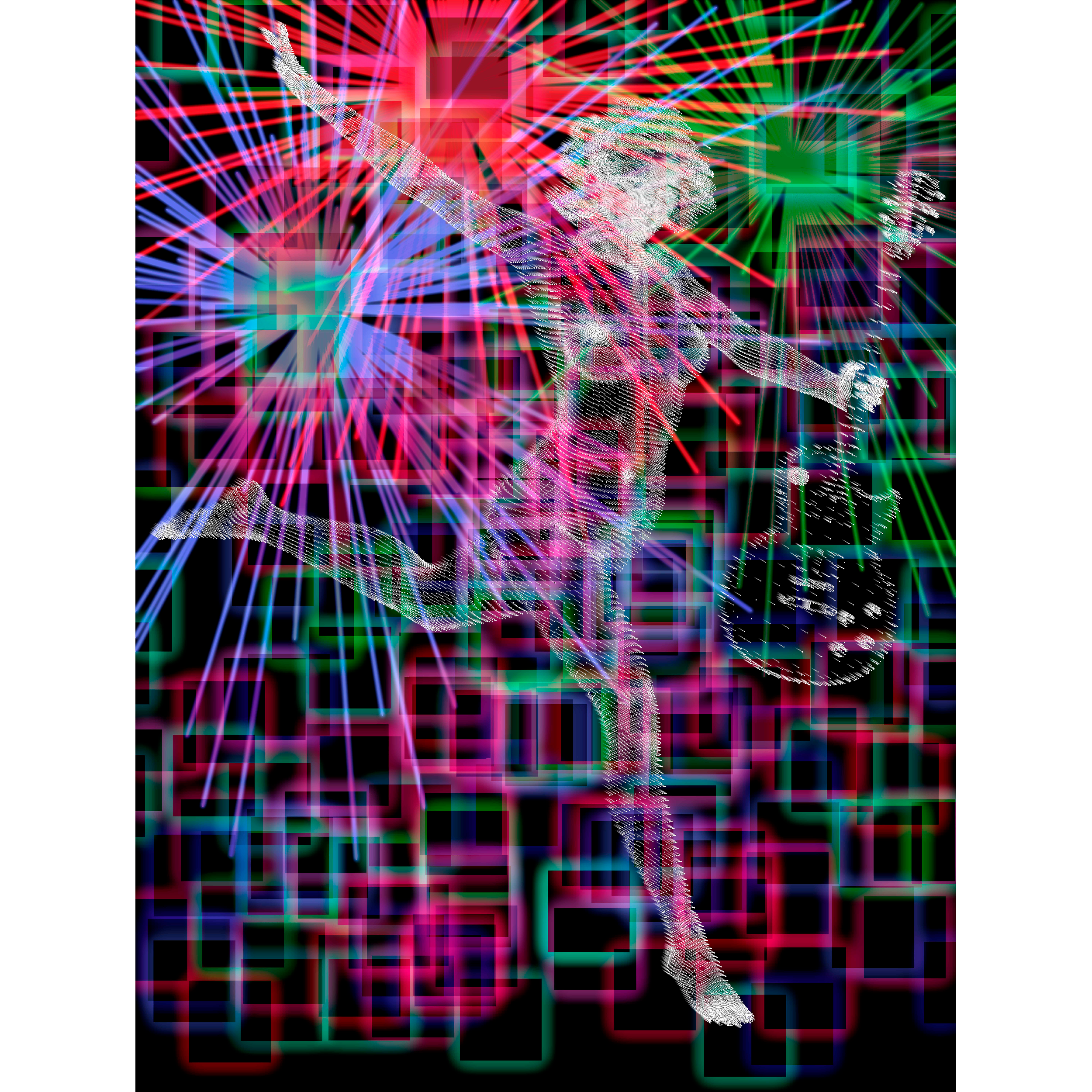 Nike Alighting with Guitar