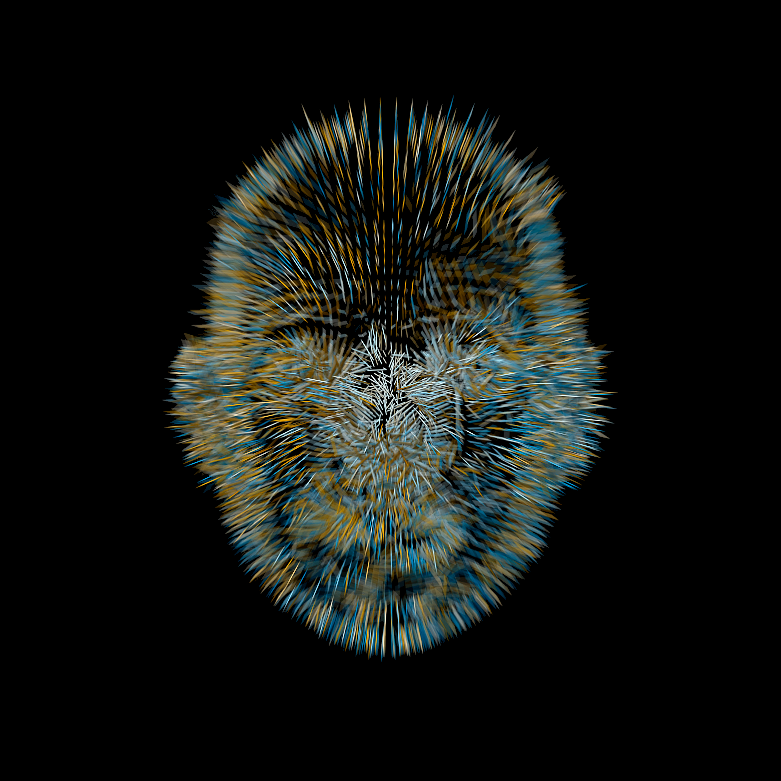 Cosmic abstract explosion in white shards on black void, crystalline fragments radiating outward, The Physible Universe by Mark G. Taber