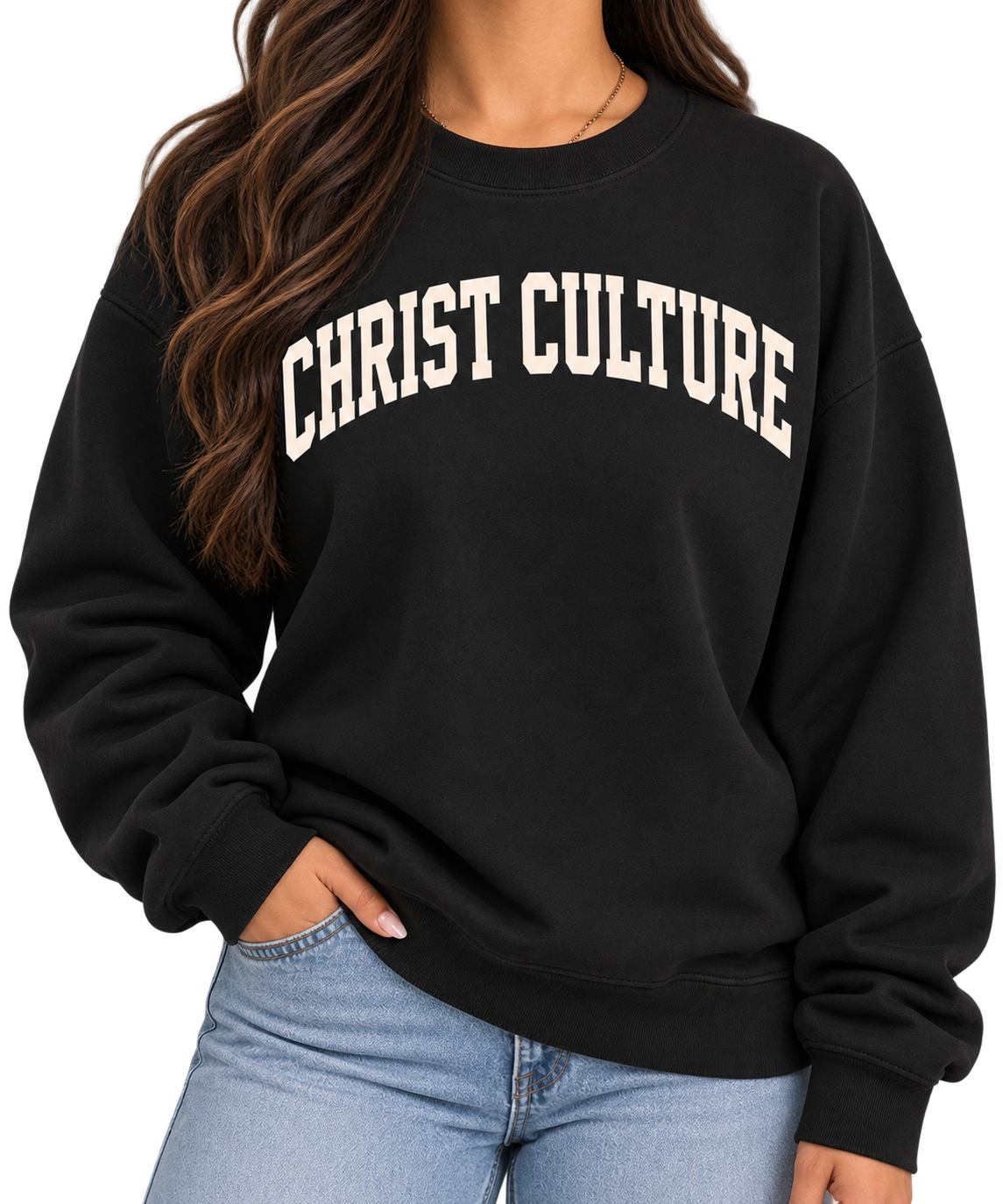 Christ Culture Classic Varsity Crewneck woman.png