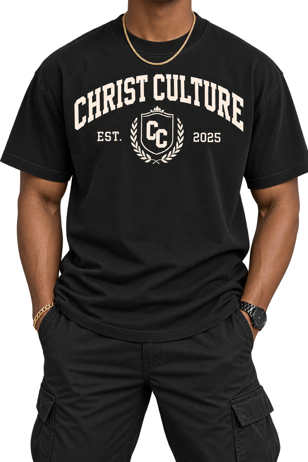 Christ Culture Classic Varsity Tee Crest man.png