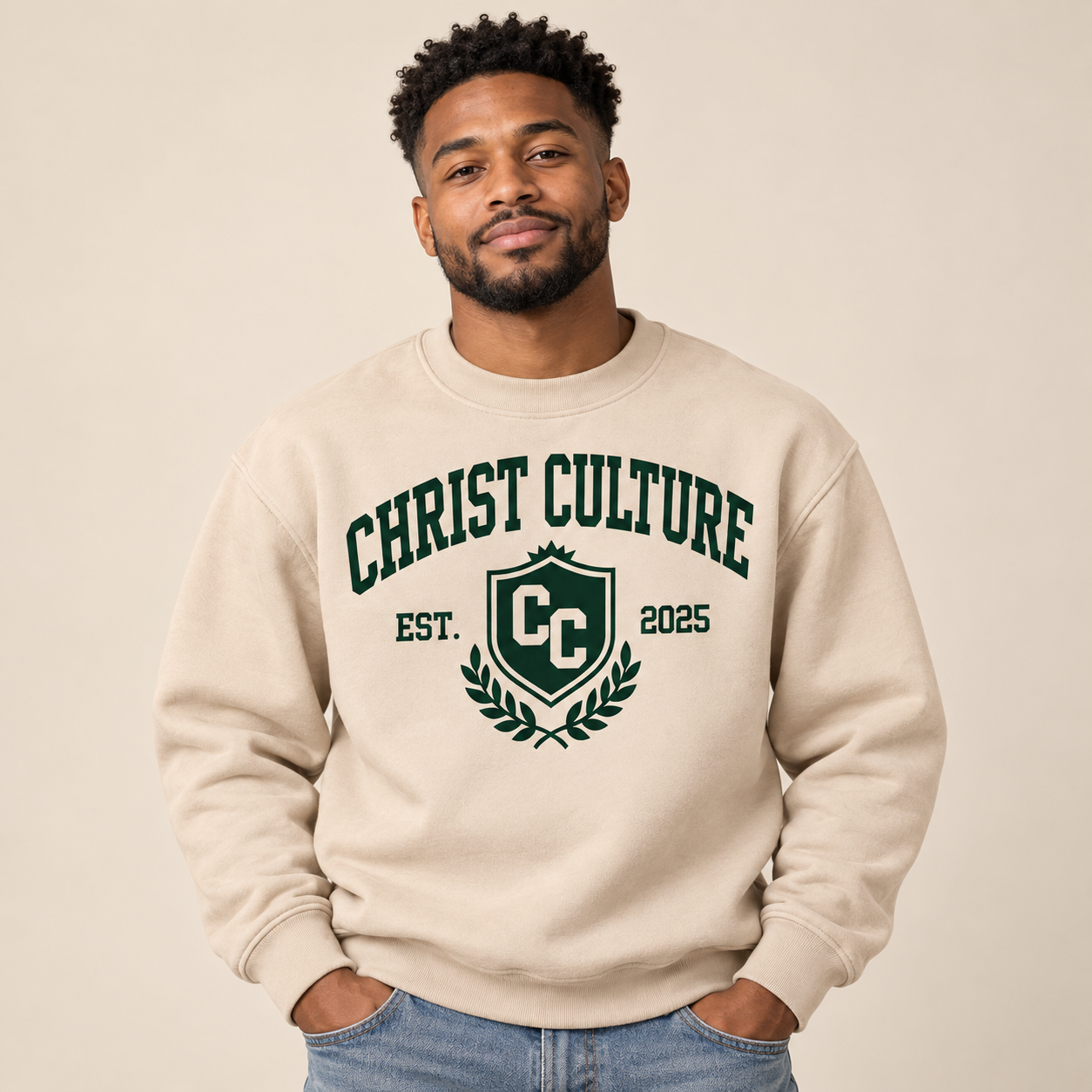 Christ Culture sand crewneck mockup-2.png