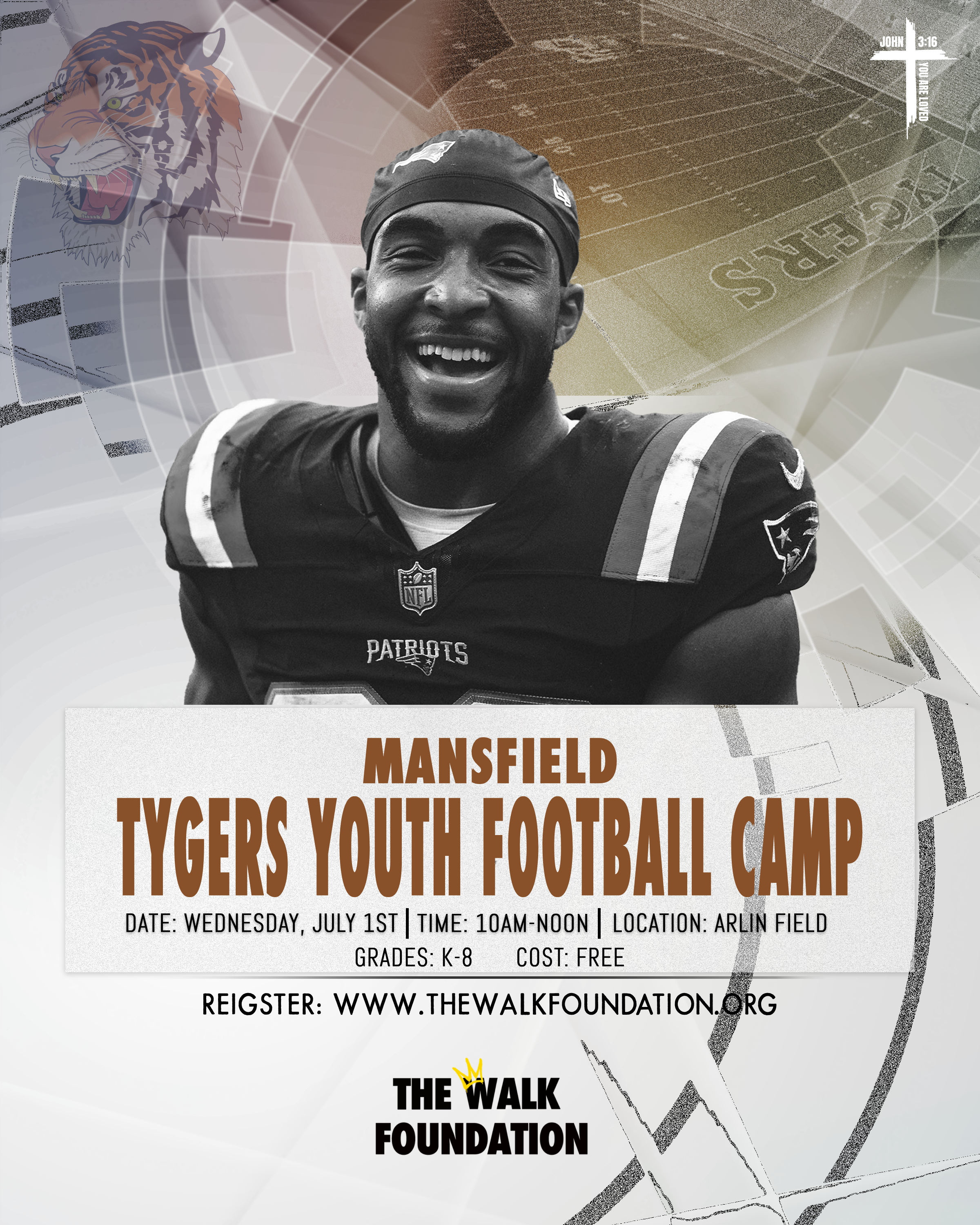 TYGERS FOOTBALL CAMP 2026