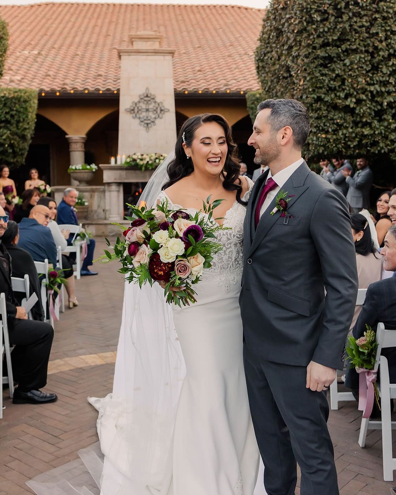 Beautiful weddings are great, but beautiful marriages are better. Hope everyone feels this level of love today. 🥰
.
Photo: @madisonsatterfieldphotography 
Venue: @villasienaweddings 
Florals: @gardengateflowers 
Beauty: @vivianmarianibeauty 
.
#meet