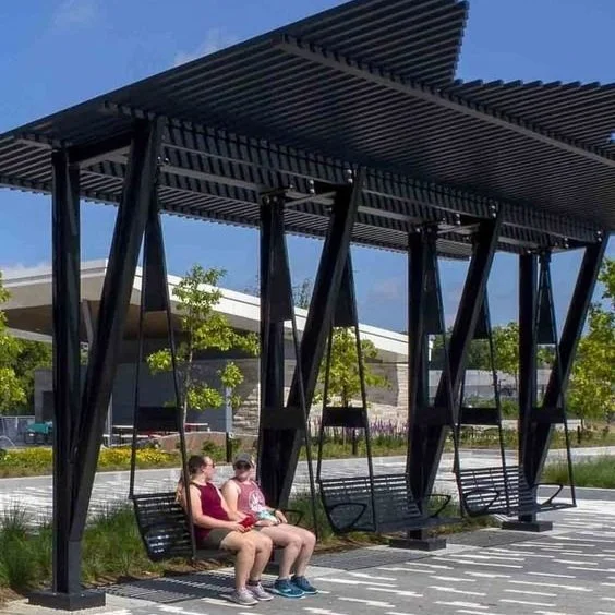 Shaping Urban Microclimates: The Role of Shade Structures in Mitigating Heat Islands