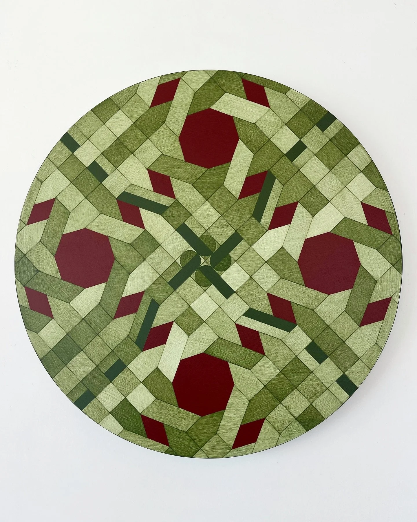 Happy New Year!
 
To mark the beginning of a new year, l&rsquo;ve started with a new Kete whakairo design. This painting is inspired by a kete whakapuareare pattern, an ornamentation created through decorative openings that allow water to flow throug