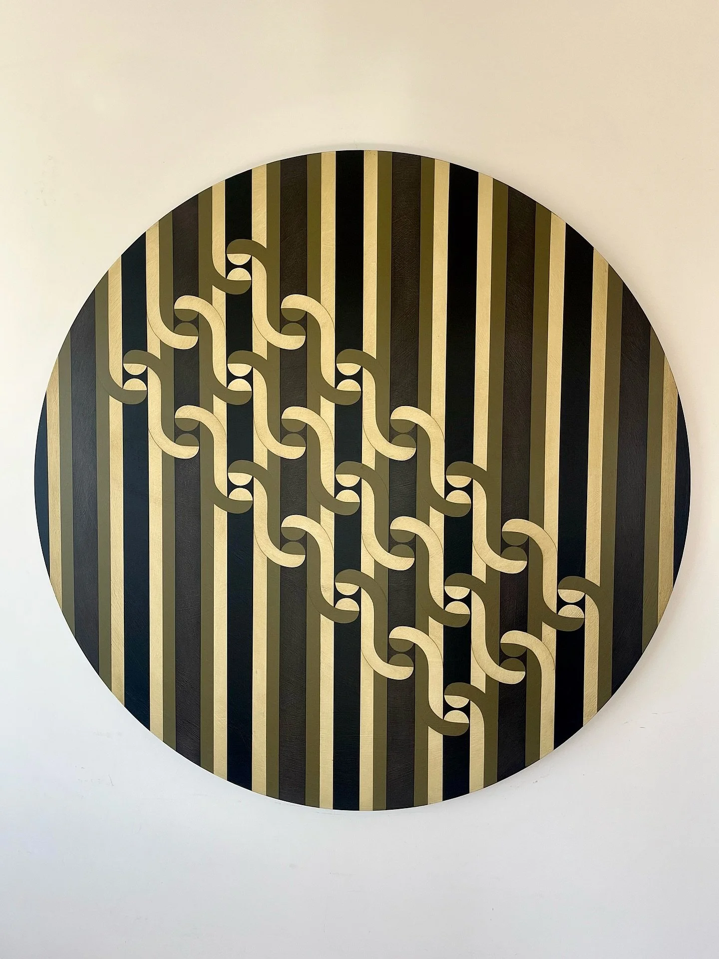 My new design inspired by the Ruaponga pattern. I have to admit, when I first gridded this out, I knew it wasn&rsquo;t going to be easy... and I was right! 

I&rsquo;m really happy with how this painting turned out... but I won&rsquo;t be in a hurry 