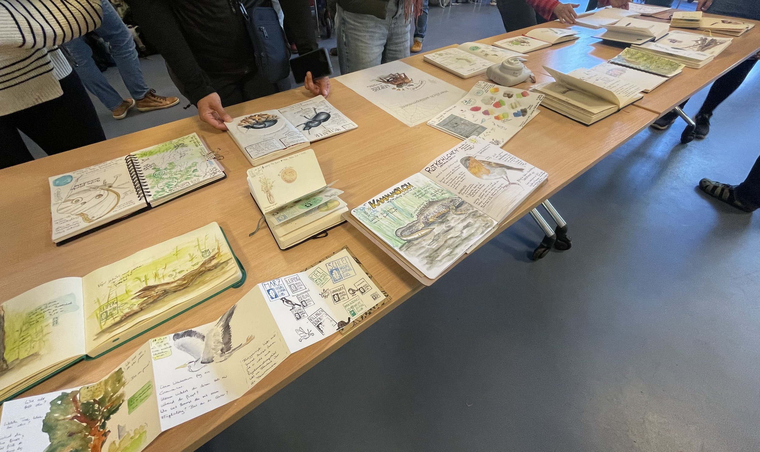 Das 1. Nature Journaling Deutschland Treffen