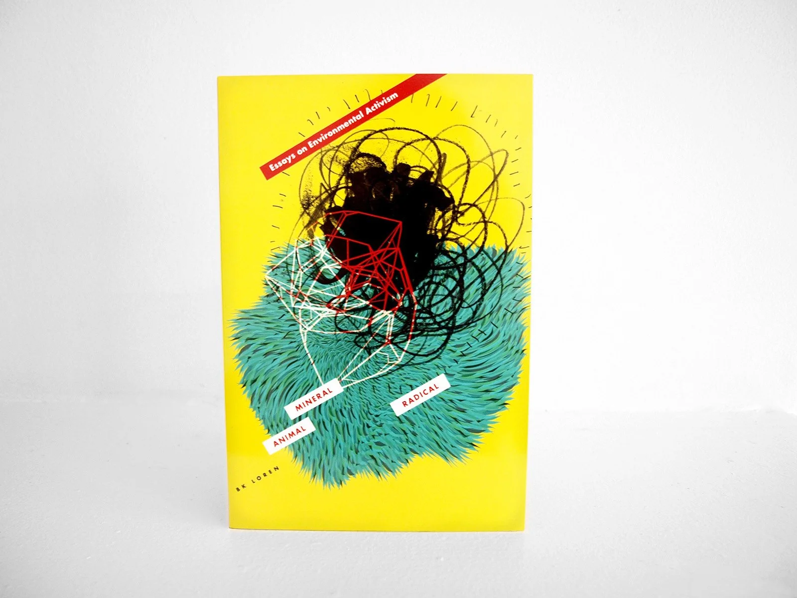 Design and illustration for Animal, Mineral, Radical by BK Loren. Concept not used