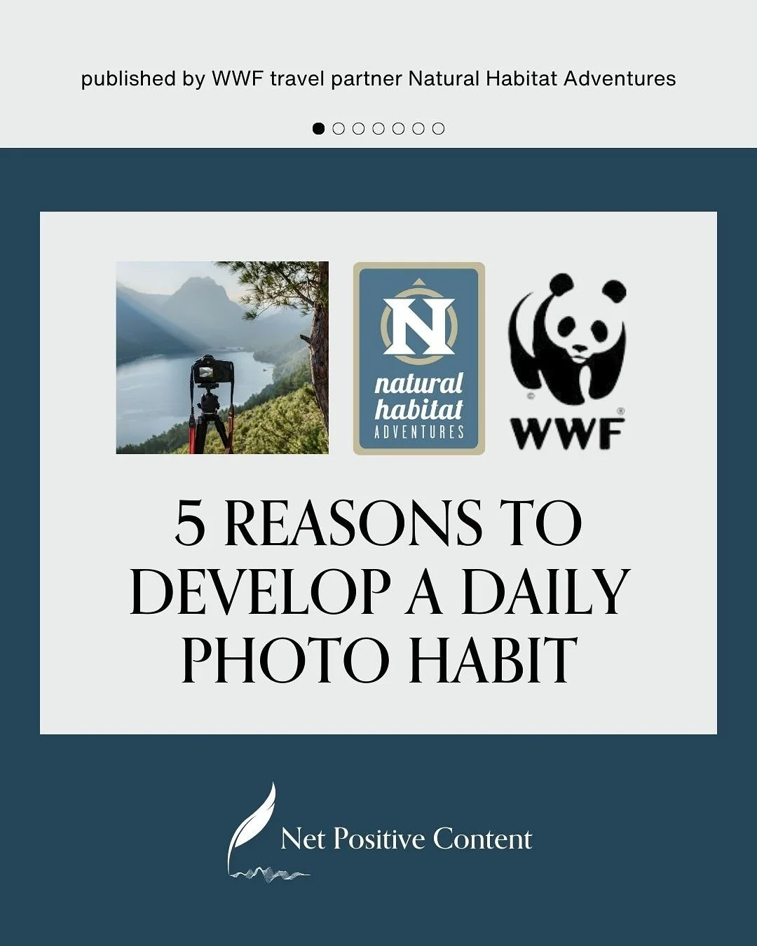 📸 Capture the World, One Click at a Time 🌍

Did you know that developing a daily photo habit can transform the way you connect with nature? Whether you&rsquo;re snapping a sunrise, a bird in flight, or the intricate details of a flower, photograph