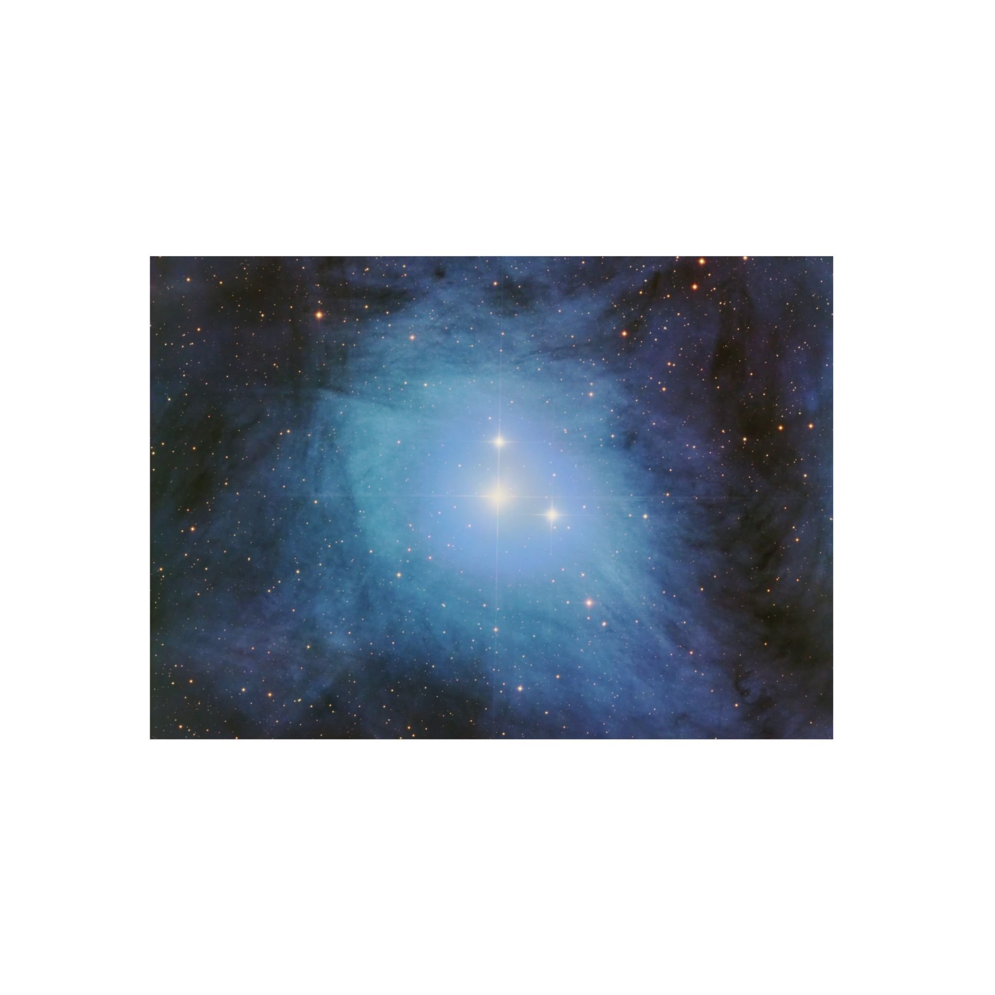 IC4604, La Nébuleuse Bleue de Rho Ophiuchi