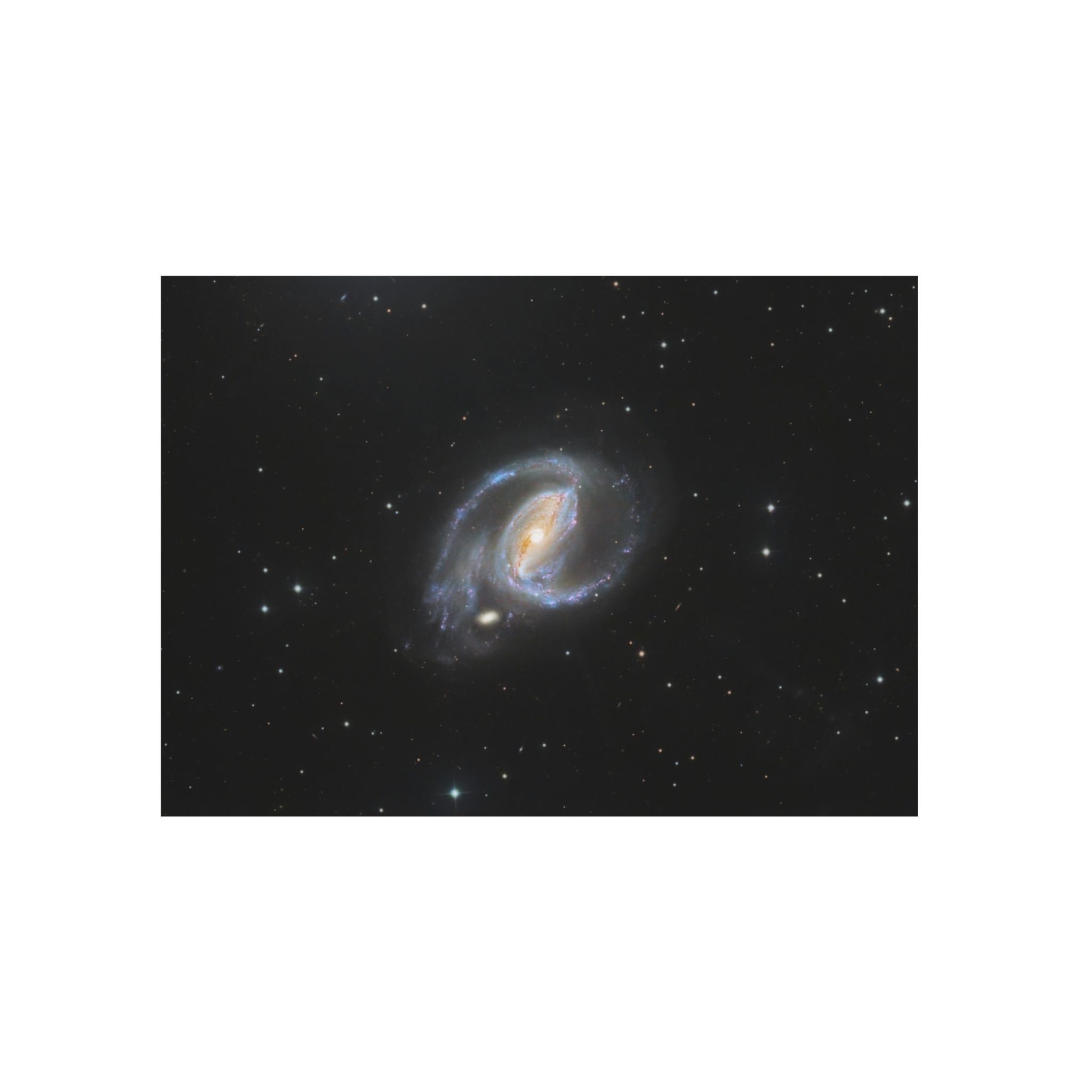 NGC1097, La Galaxie spirale de l'Autel