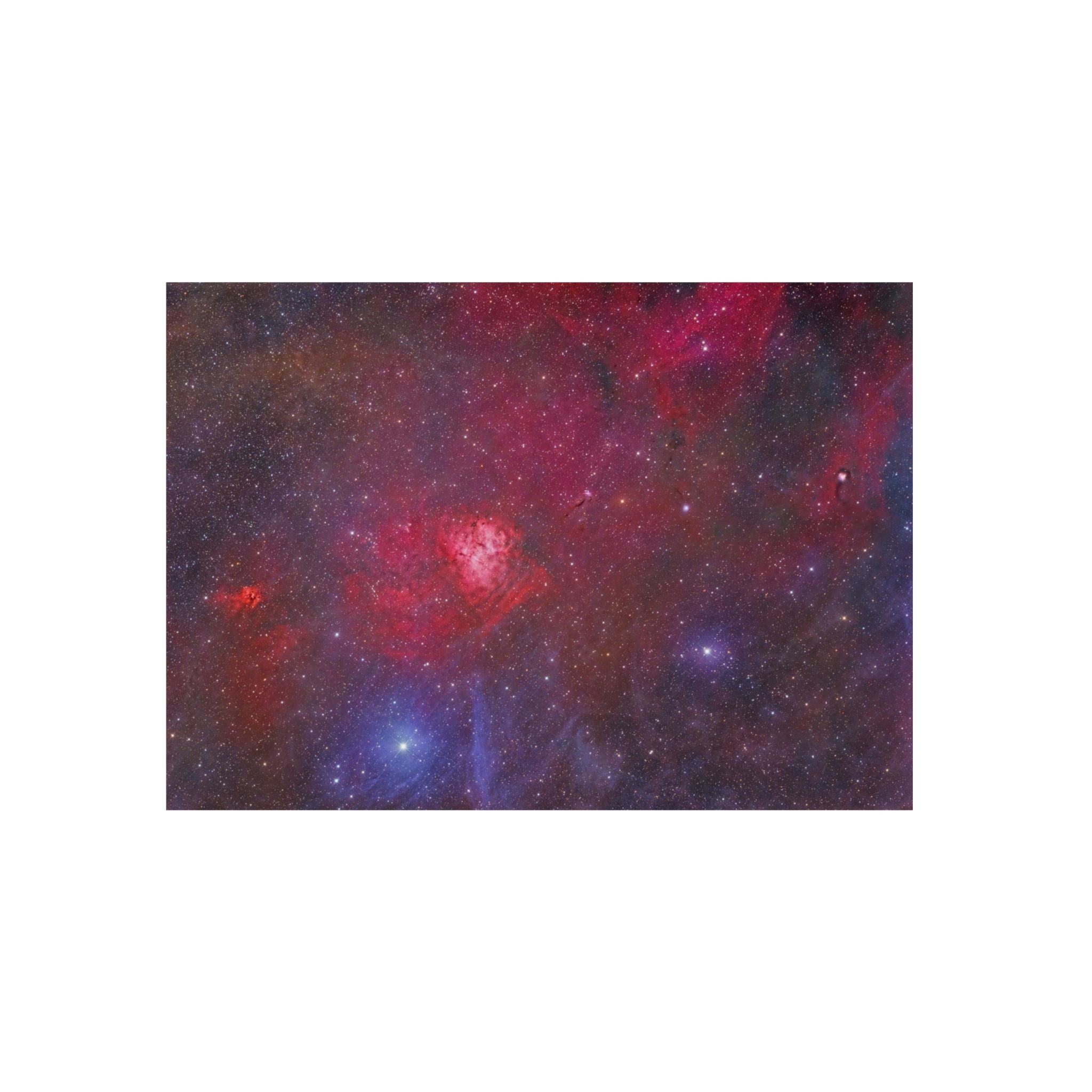 NGC1491, La Nébuleuse de l'Empreinte Fossile