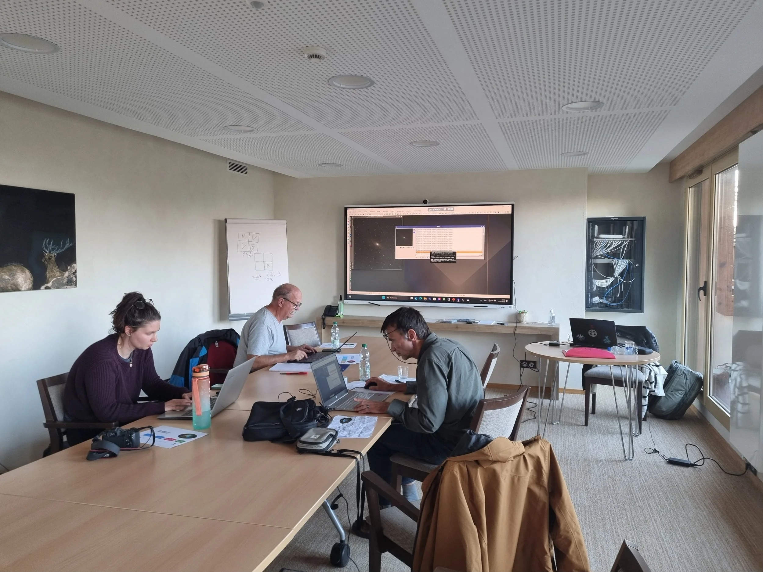 pré-traitement des images puis Pause gourmande bien méritée !