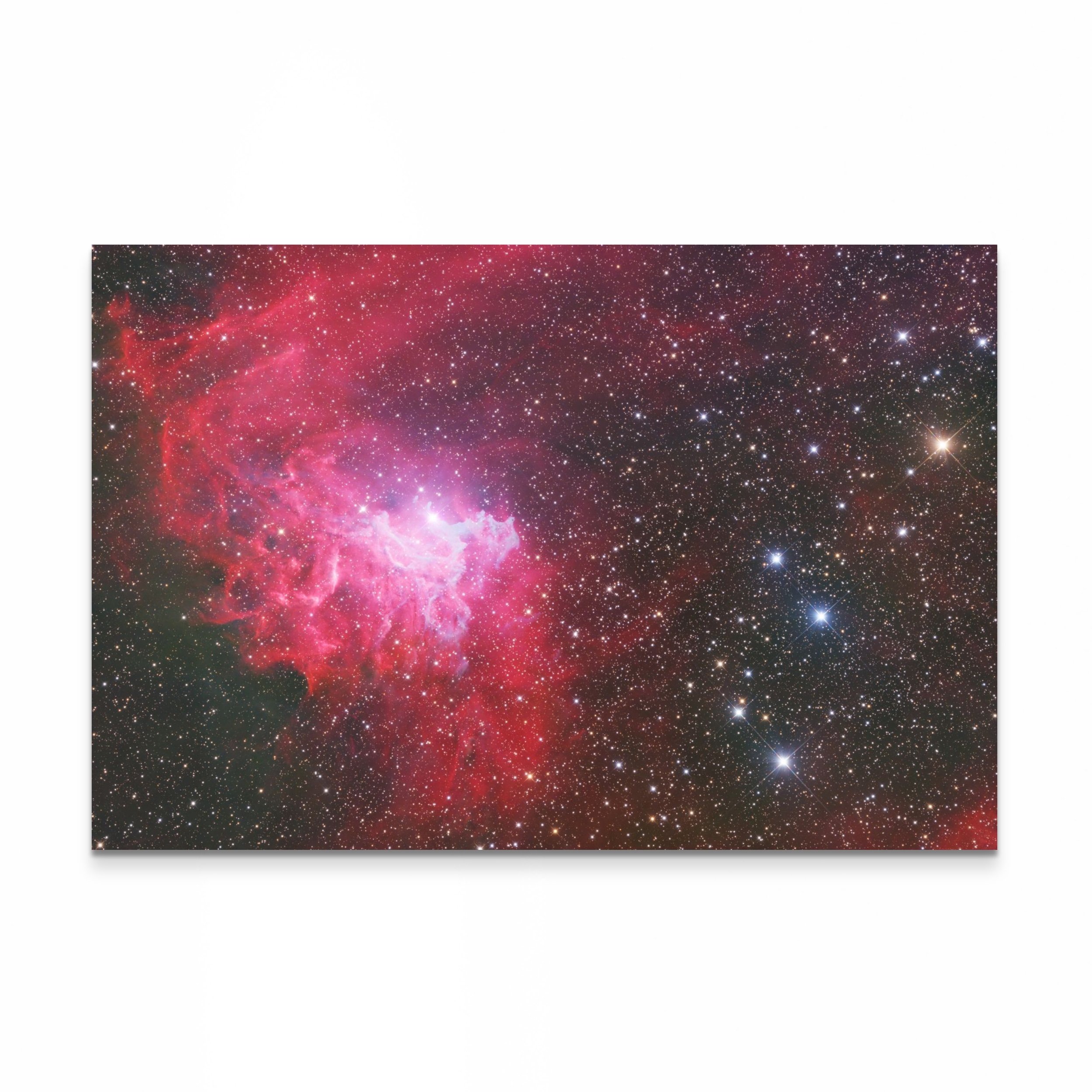 IC405, La Nébuleuse de l'Étoile Flamboyante