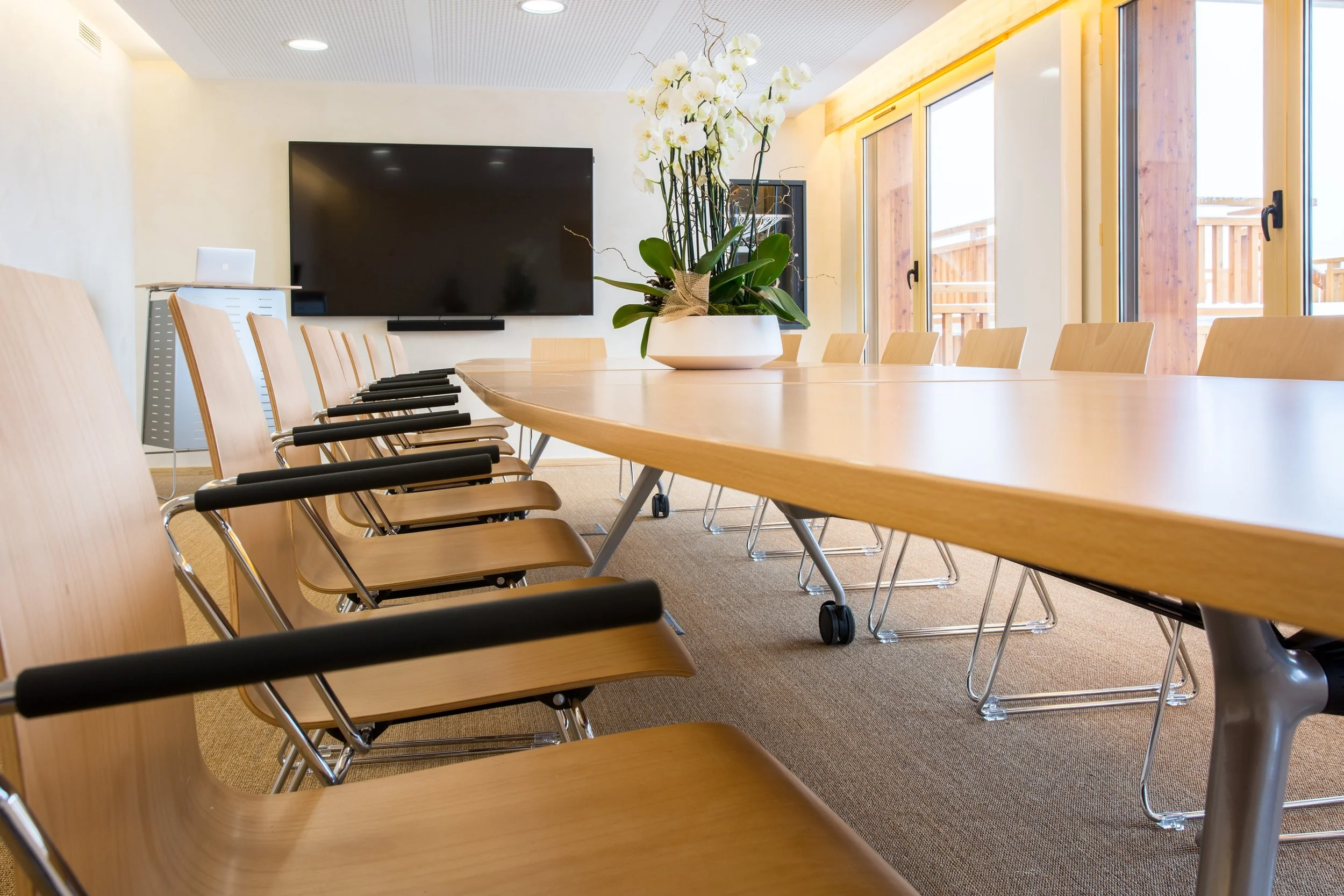 Salle de cours pour les modules théoriques des stages de photographie astronomique de Cosmoclick dans le Grand Est