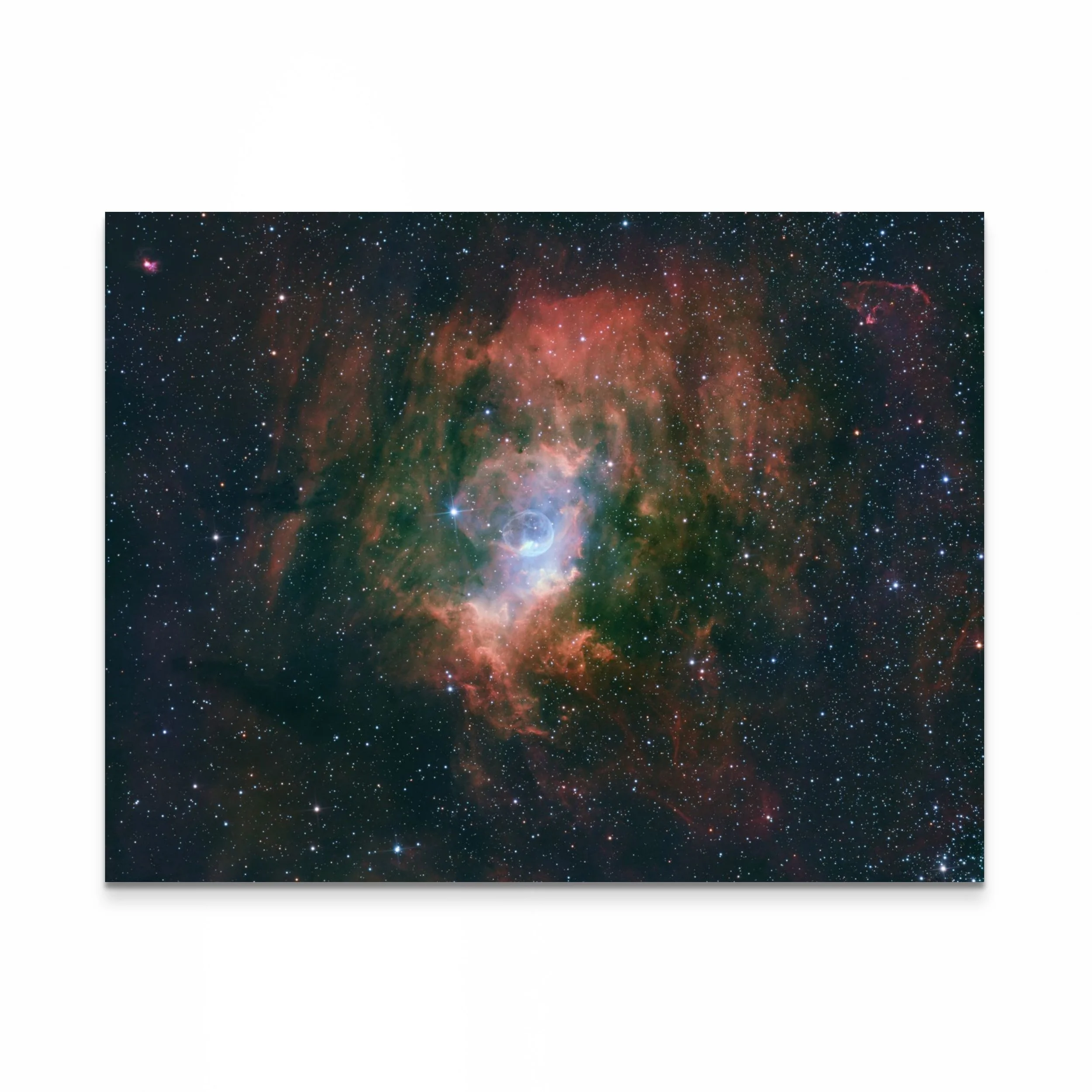 NGC7635 : La Nébuleuse de la Bulle / The Bubble Nebula (SHO)