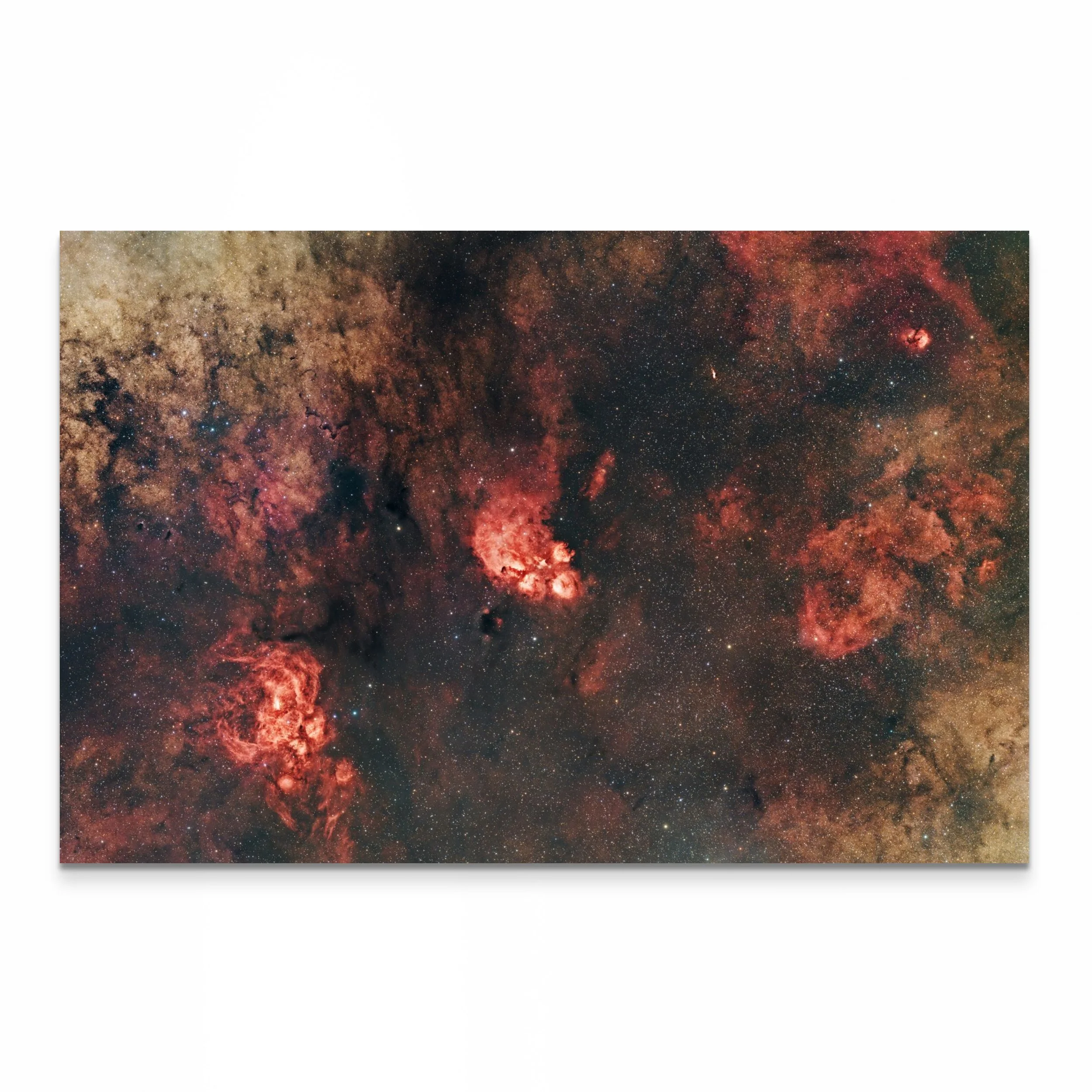 NGC6334 (RVBHO) : La Nébuleuse de la Patte de Chat / The Cat's Paw Nebula