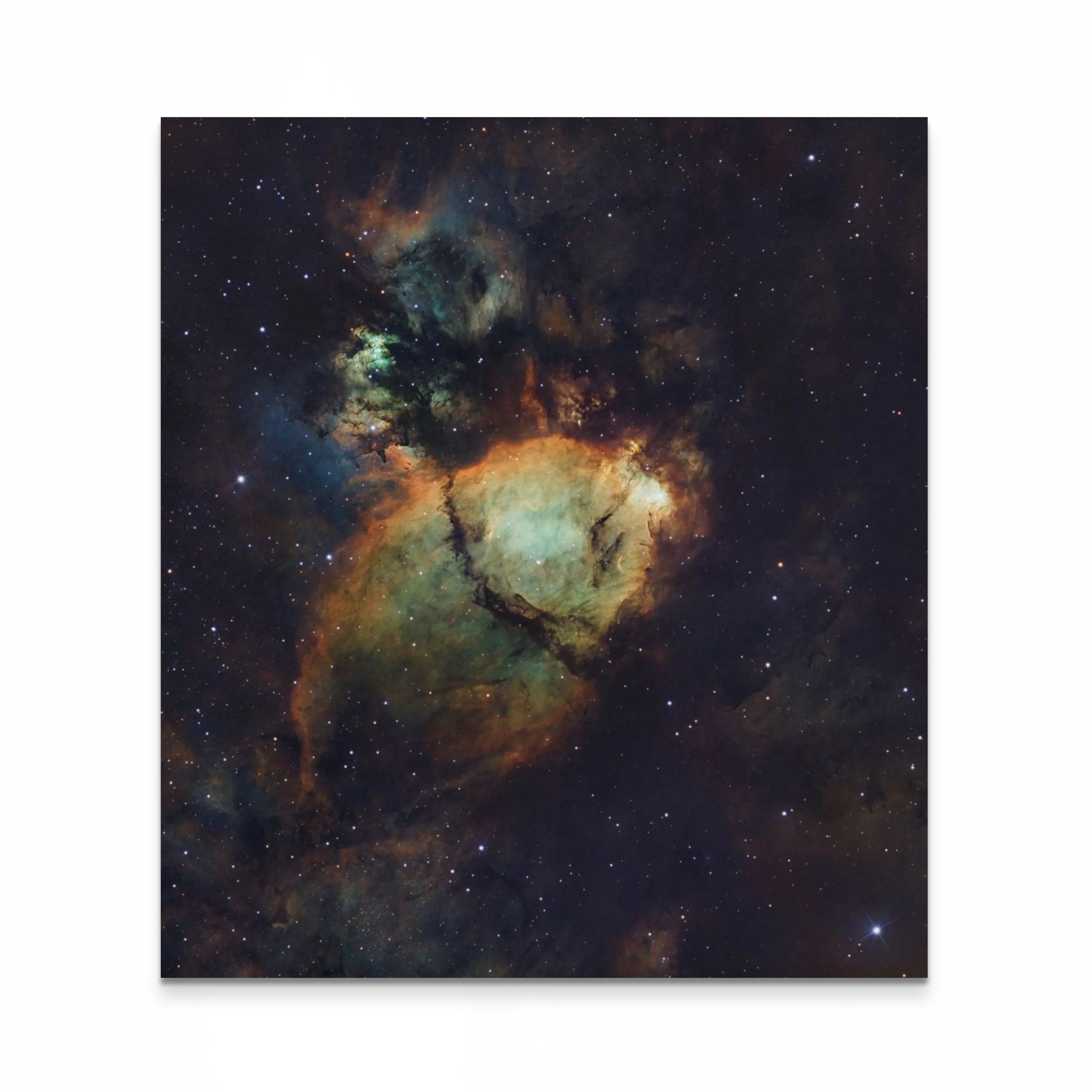 IC1795 : La Nébuleuse de la Tête de Poisson / The Fish Head Nebula (SHO)