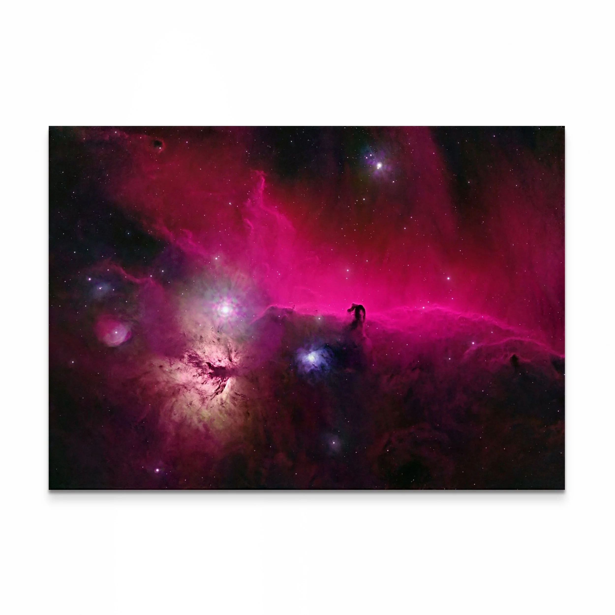 IC434 & NGC2024 : Les nébuleuses de la Tête de Cheval et de la Flamme / The Horsehead & Flame Nebulae