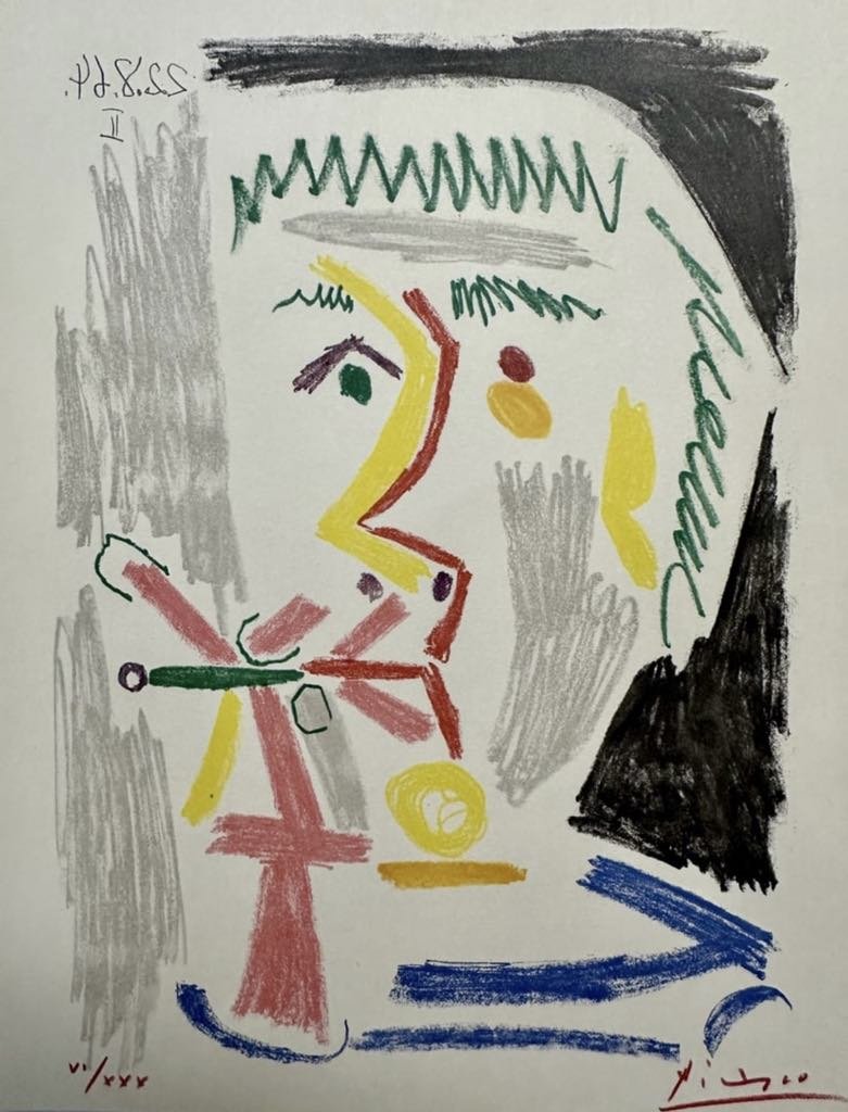 Pablo Picasso - Original Signed Lithograph