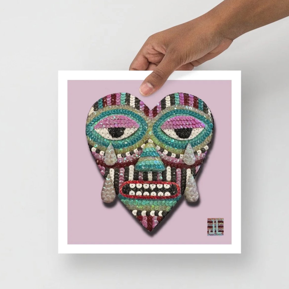 Sad Heart Print 10”x10”