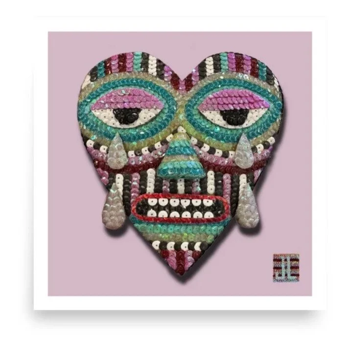 Sad Heart Print 10”x10”