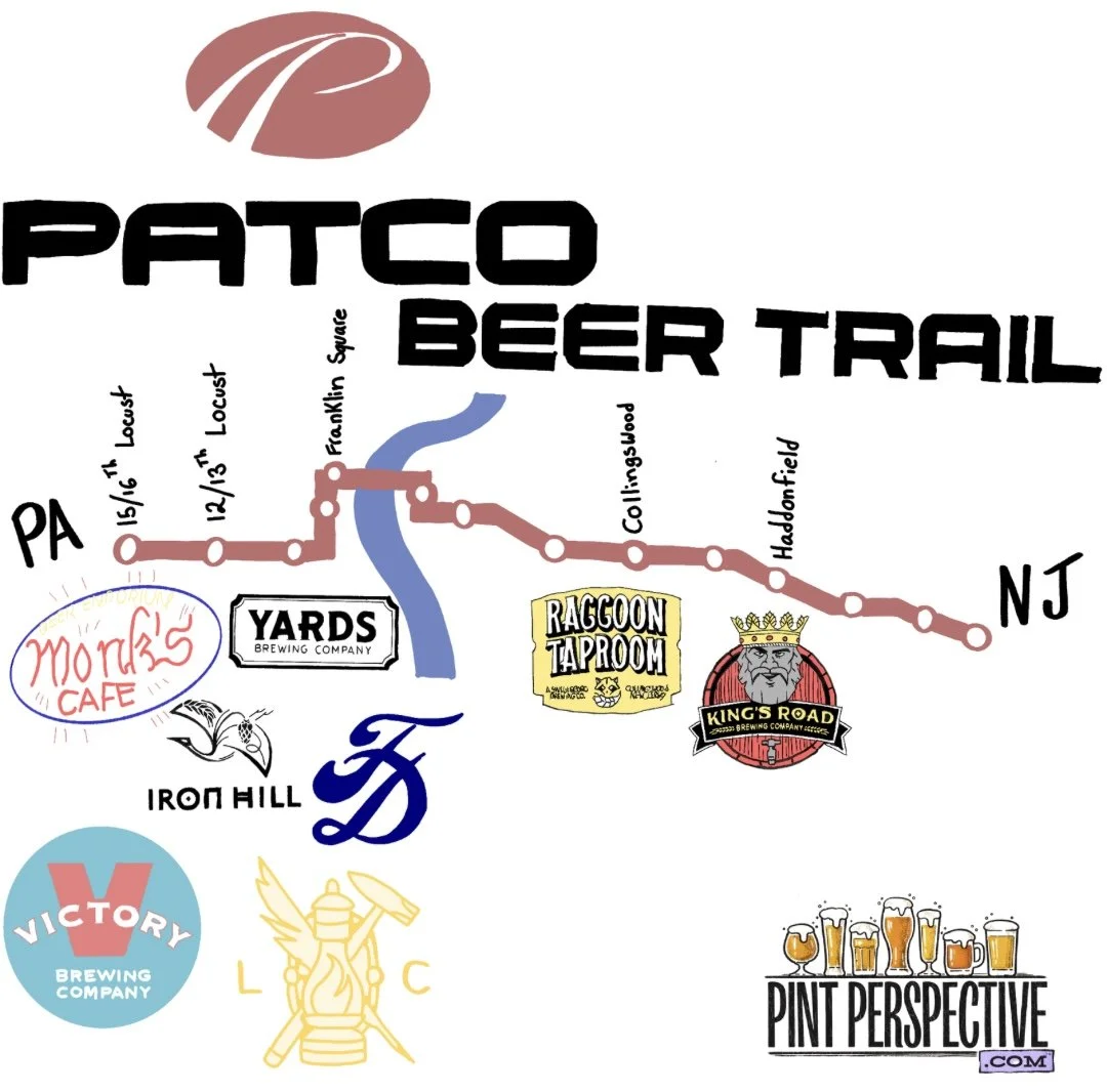 The PATCO Brewery Tour: A Beer Crawl You Can Ride