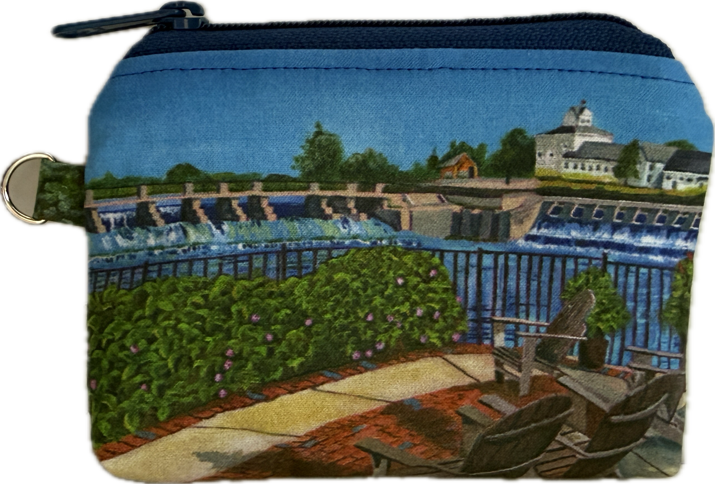 Rogue River Falls Small Zippered Bag.png