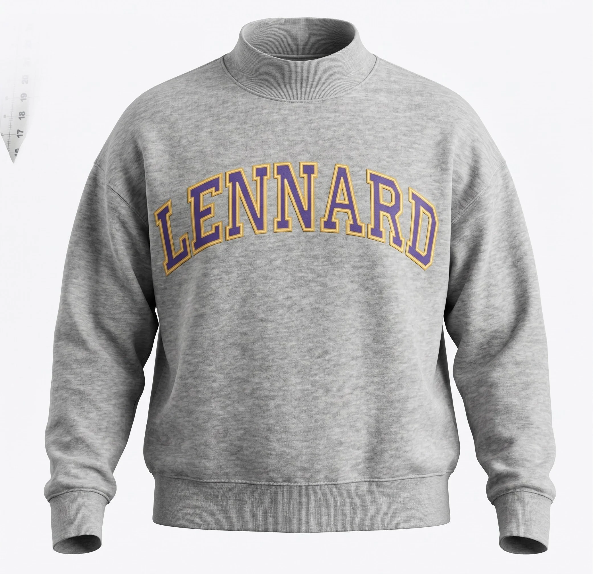 Lennard High School Custom Mock-neck Sweatshirt