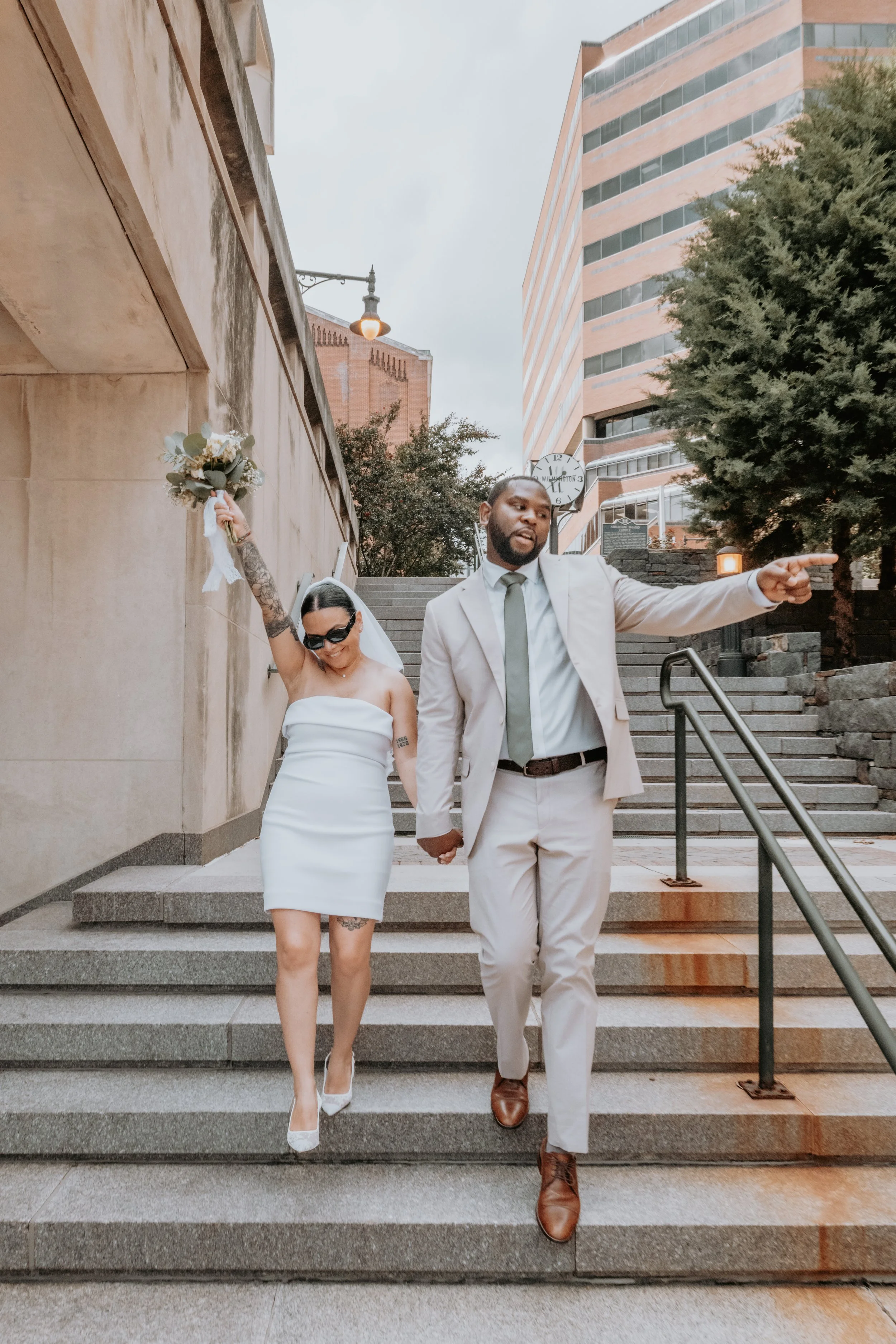 Wilmington, Delaware Courthouse Wedding Ceremony (City Hall)