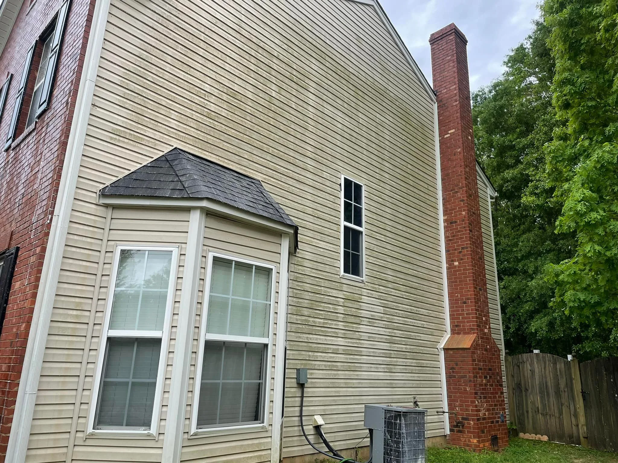 Before side of house