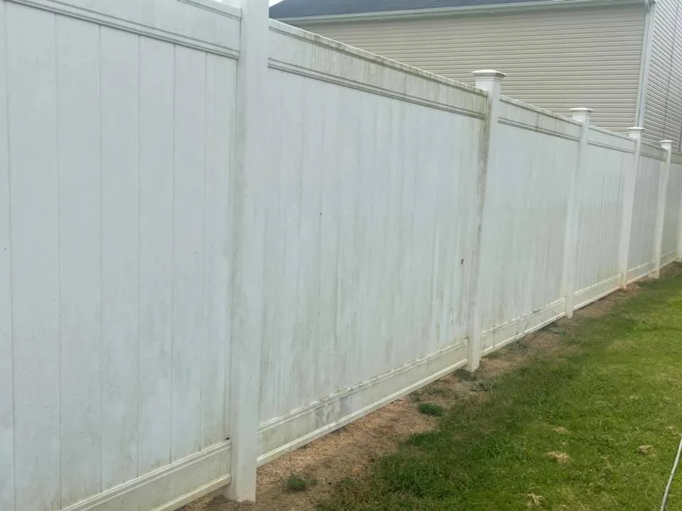 Before fence 
