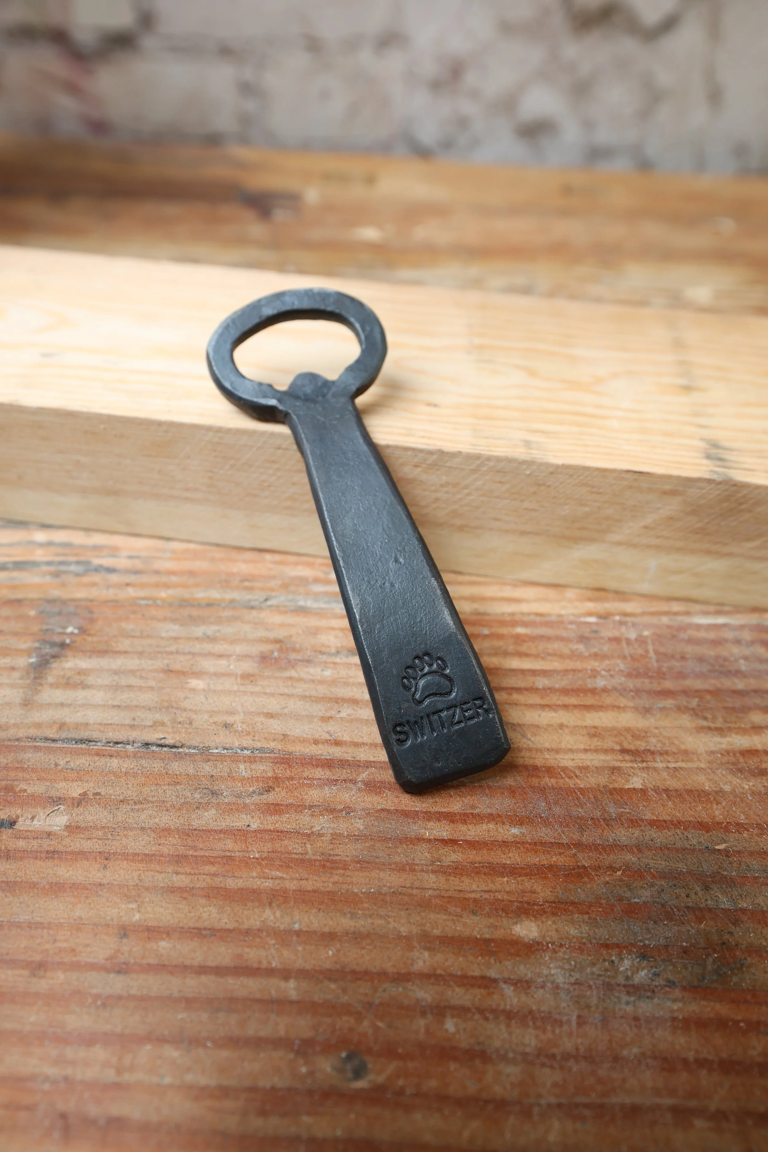 Forged bottle opener