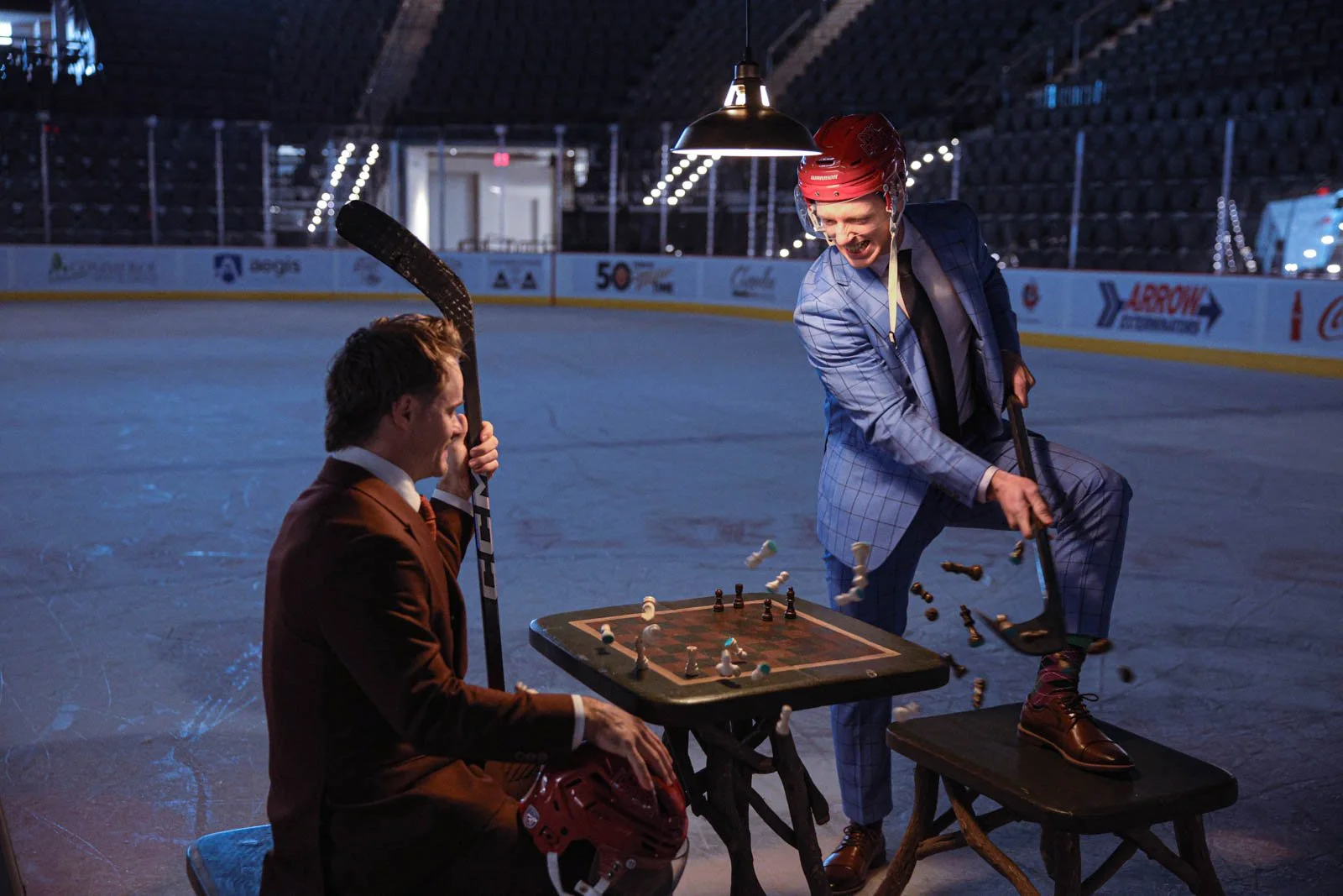 Suits, Tradition, and the Rink