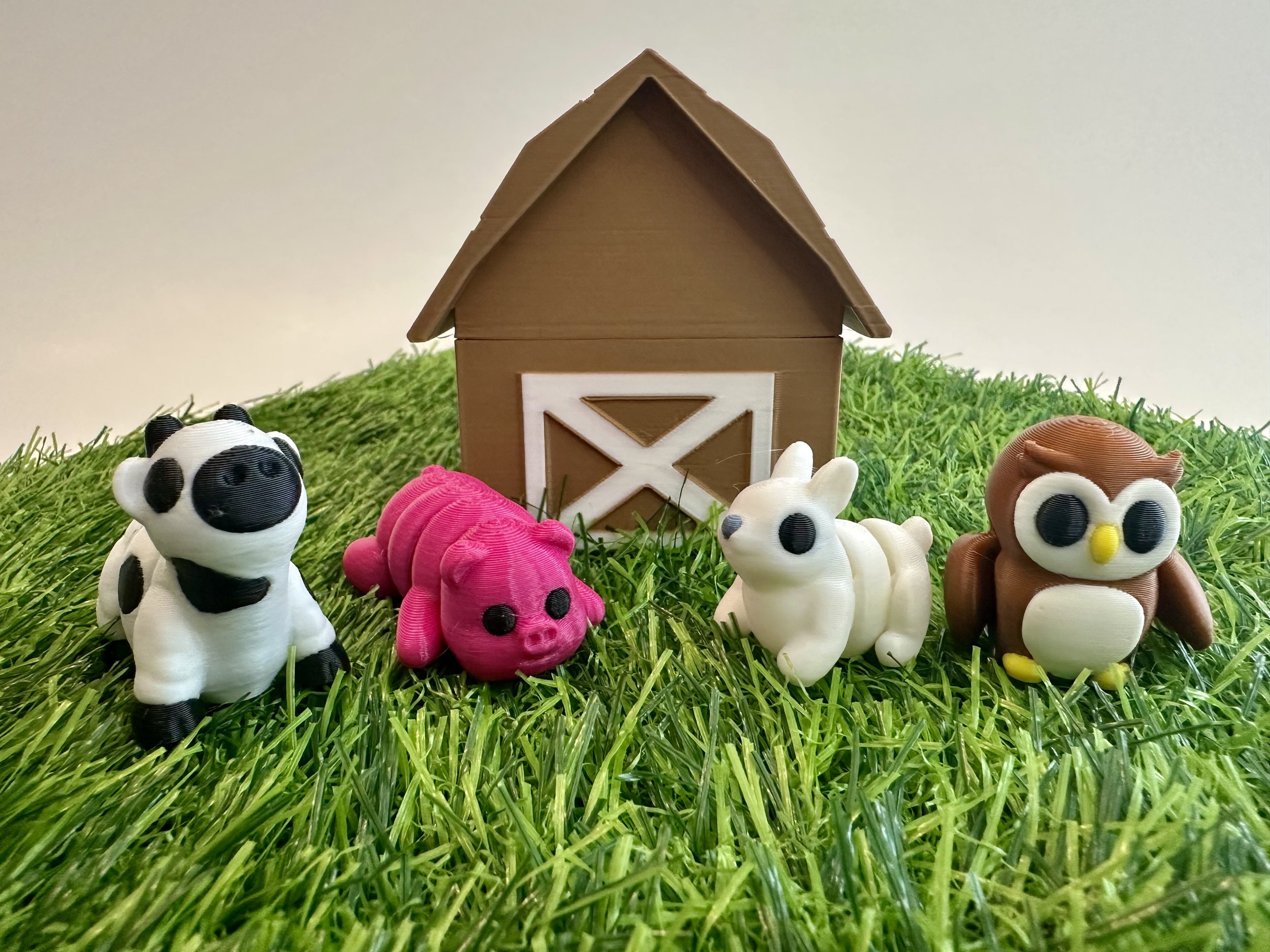 Brown Barn Playset