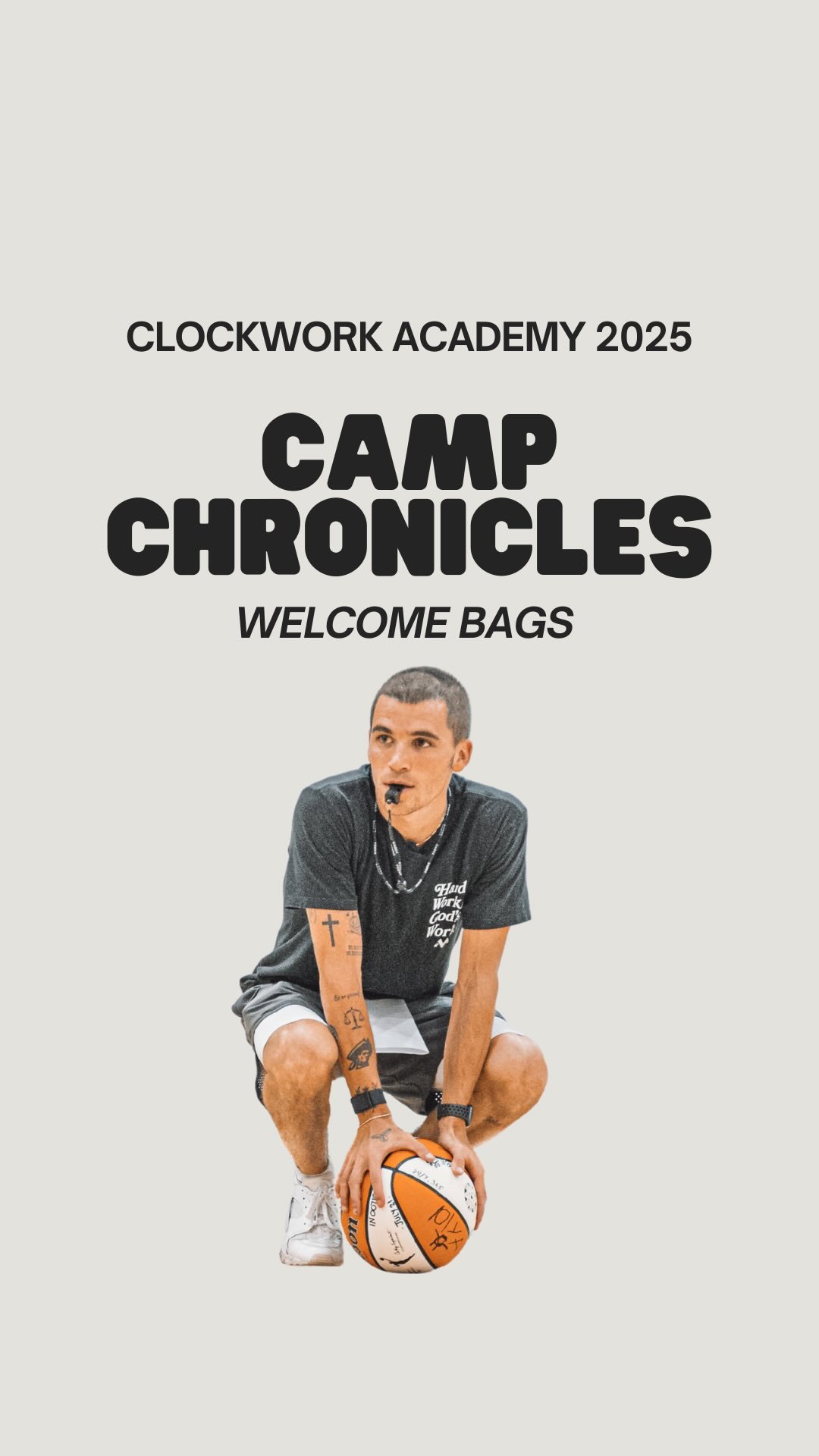 “Welcome bags” for all our campers
See you all tomorrow! π
#basketball #basketballcamp