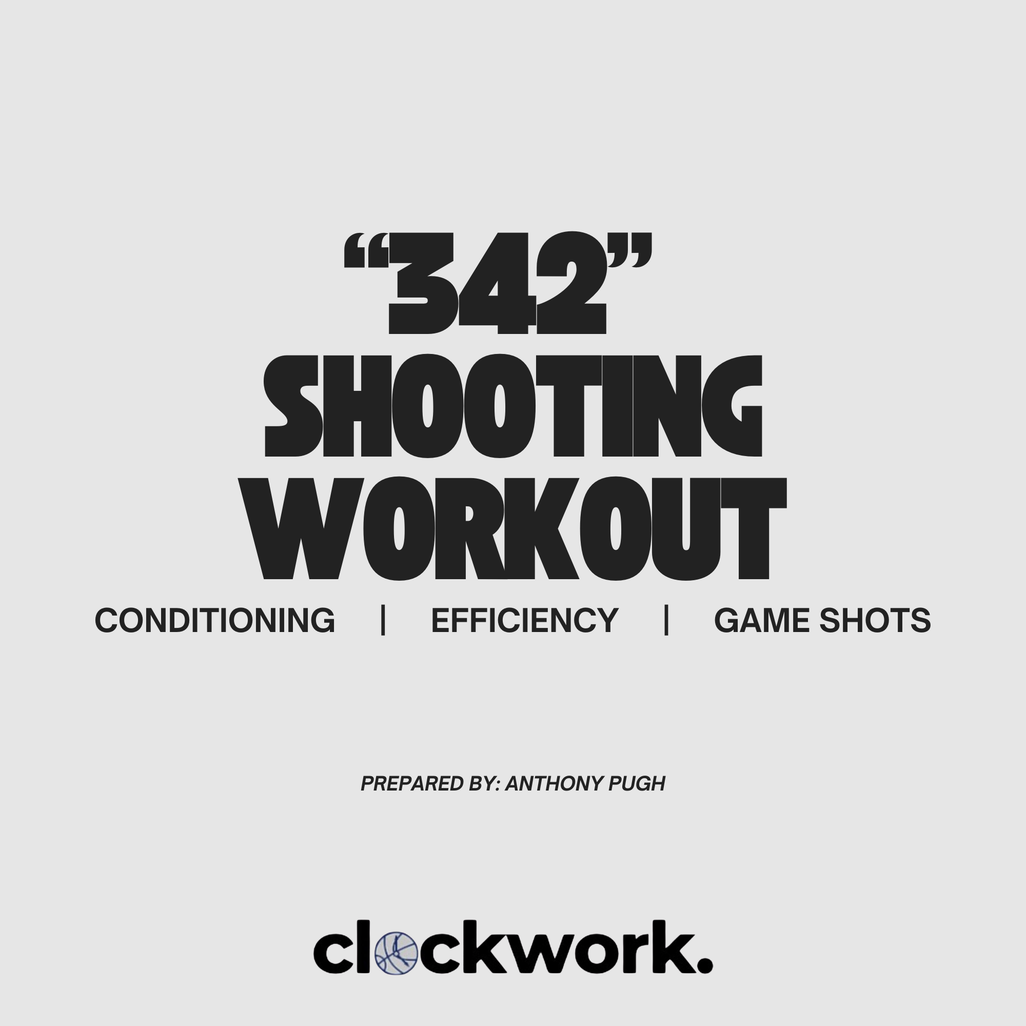 JJ Redicks "342" Shooting Workout