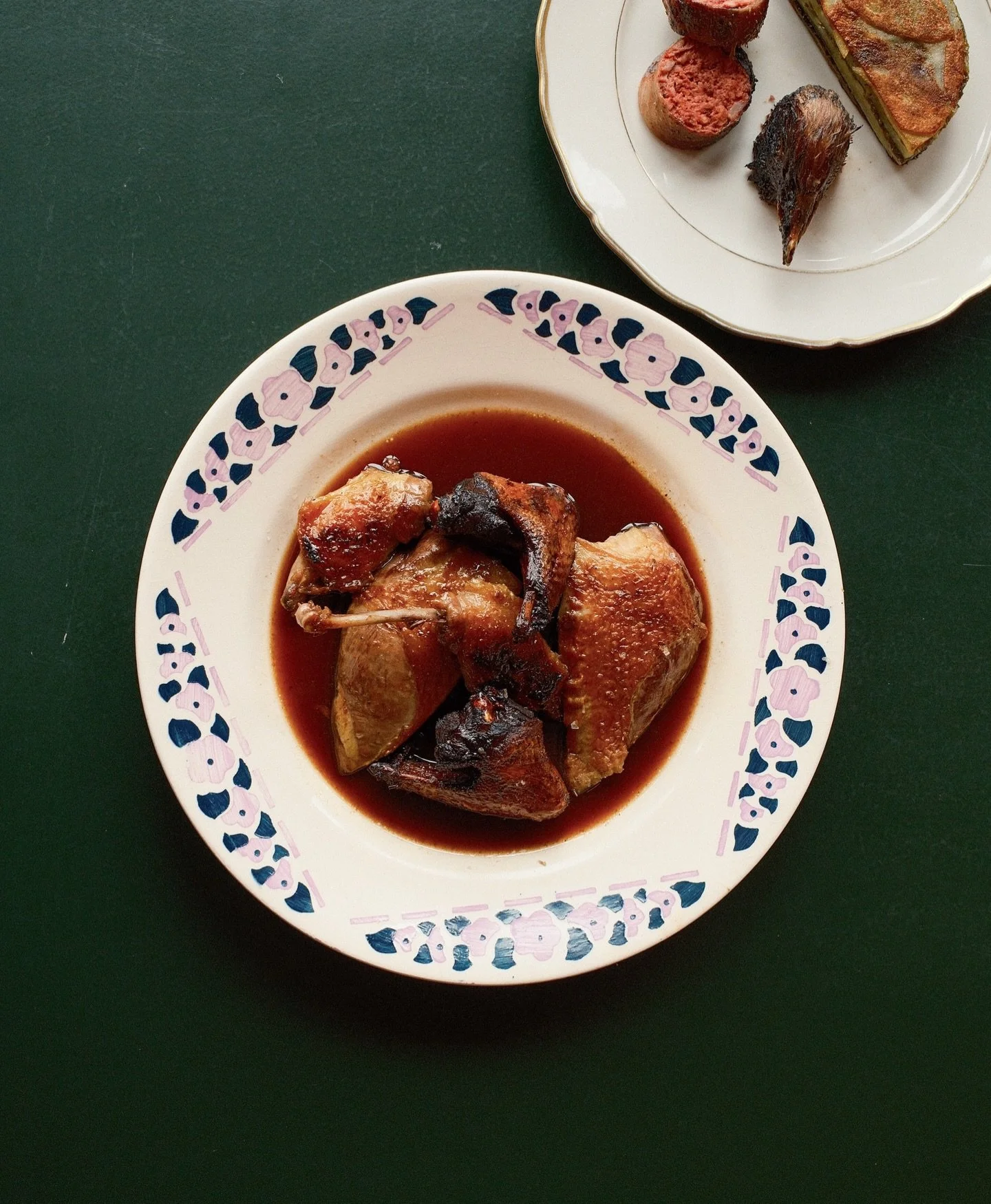 whole pigeon! 
+ terrine of potato and savoy cabbage