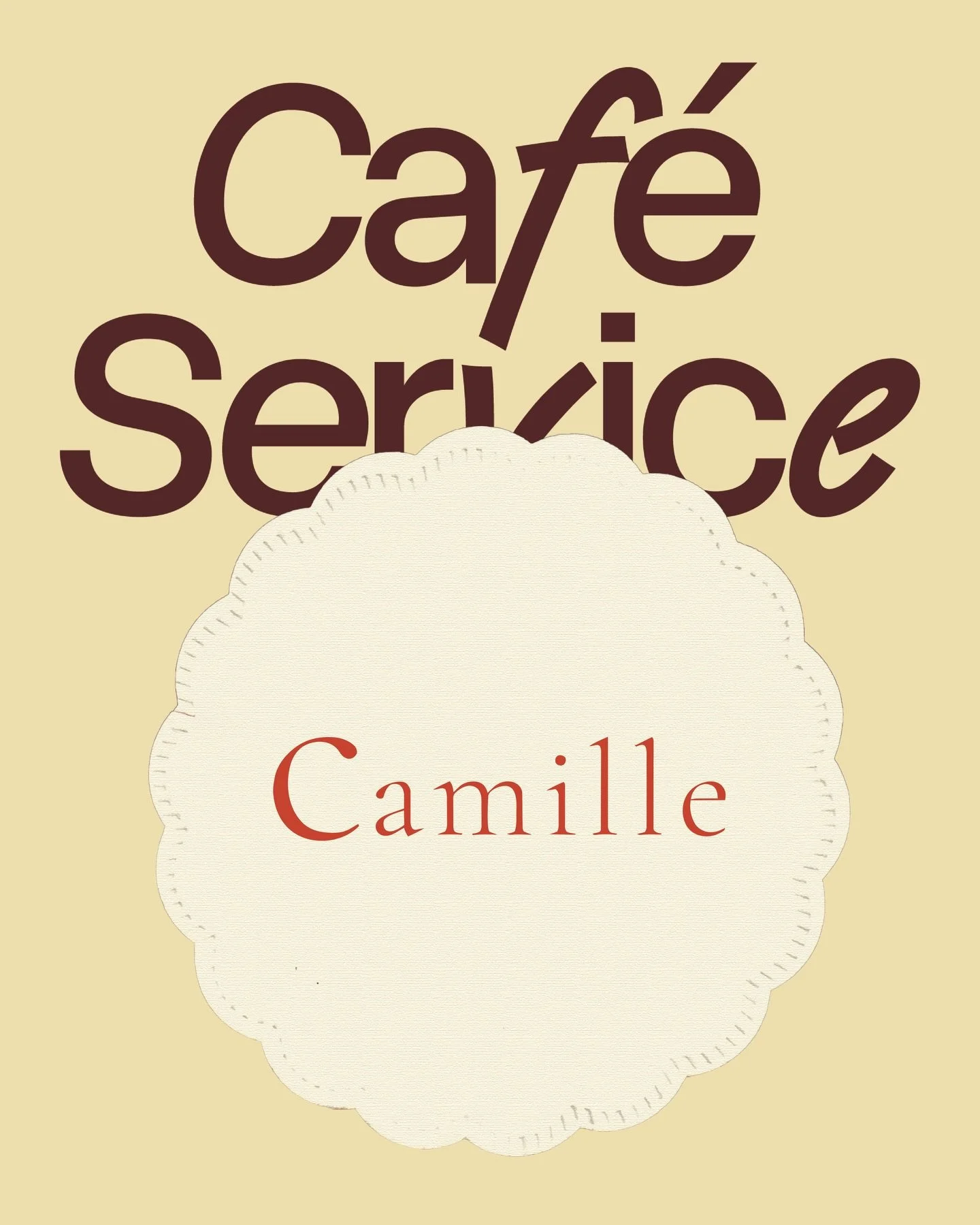 Caf&eacute; Service x Camille (UK) 

On April 19, Caf&eacute; Service welcomes @elliothashtroudi and @samuel.b.smith from Camille for a one-night-only collaborative dinner.

Robin first met Elliot and Samuel during his internship at St. John in Londo
