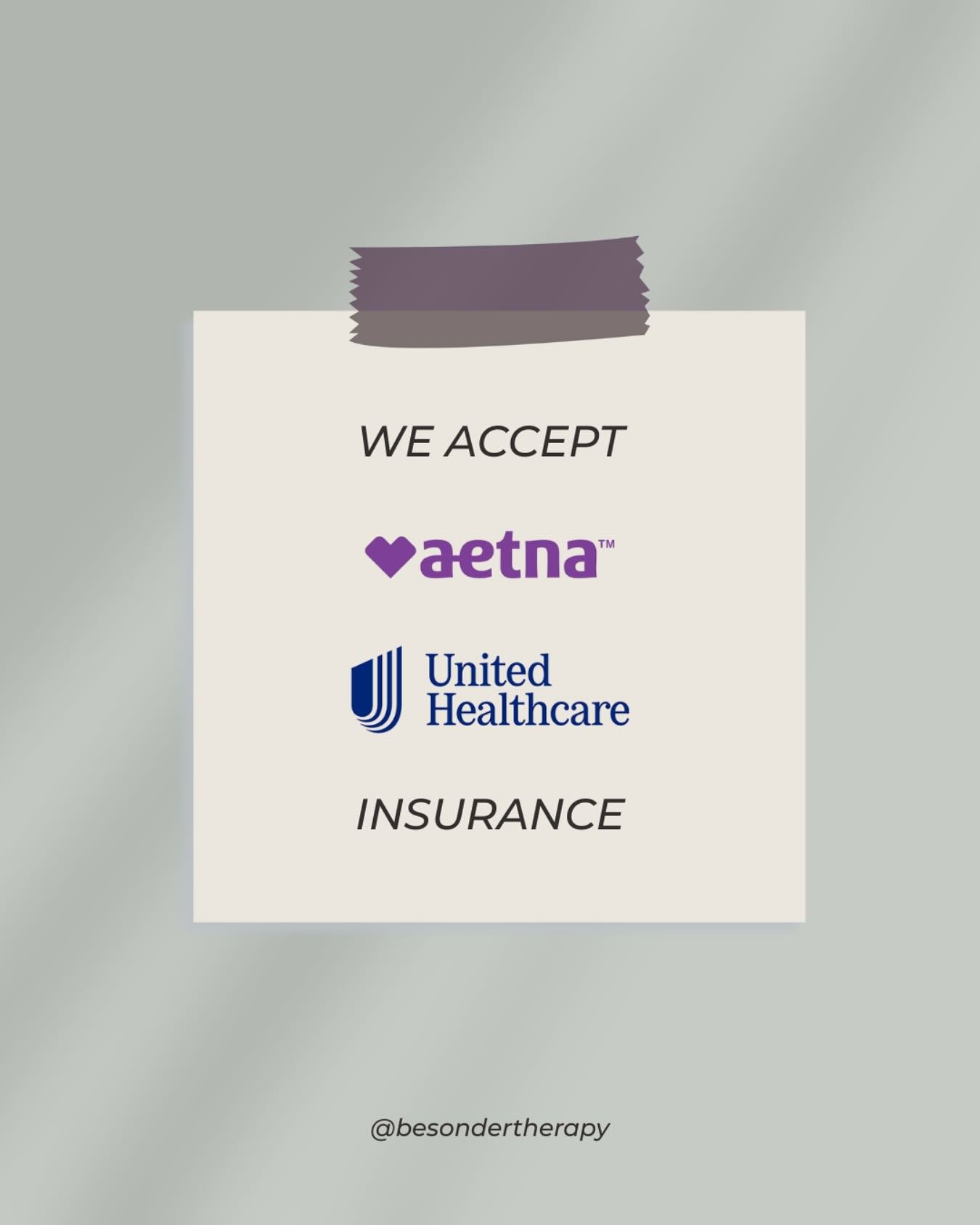 Another exciting update 💫 

We&rsquo;re thrilled to be able to offer counseling to those who are looking to use their insurance for payment.