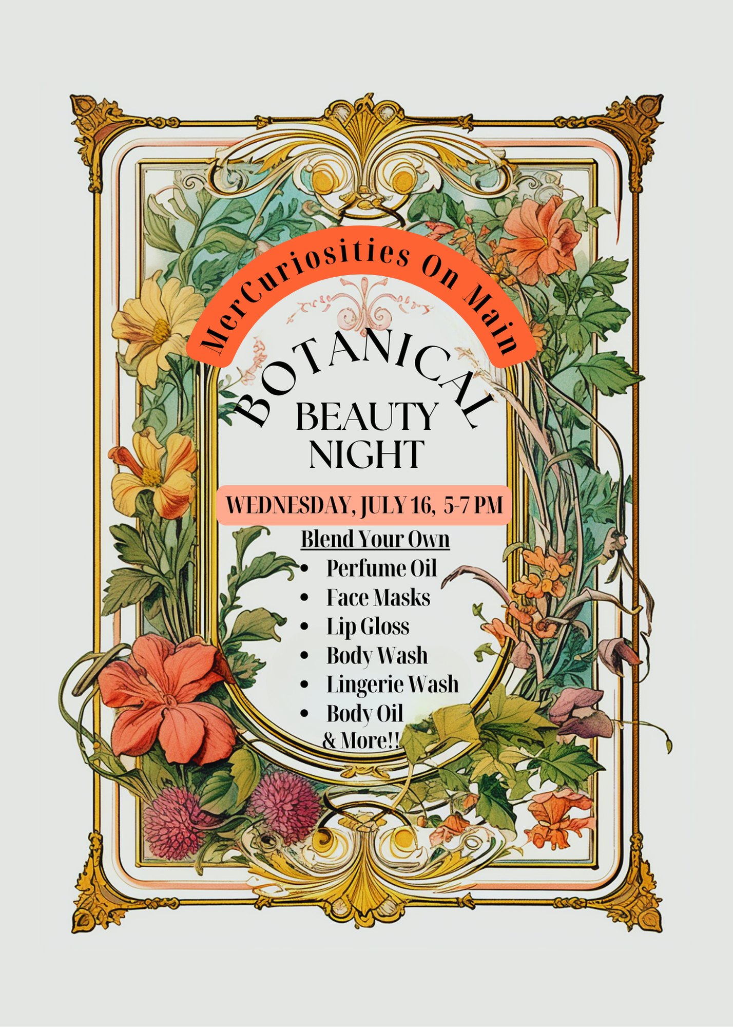 Botanical Beauty Night