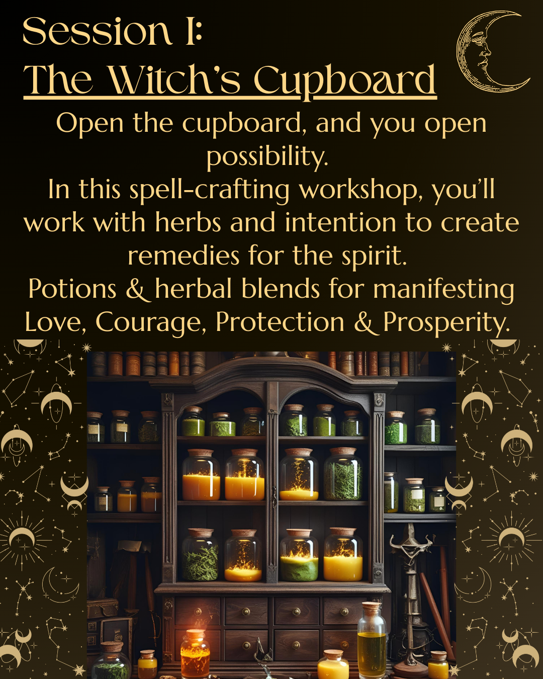 Practically Magic Session 1 - The Witch's Cupboard