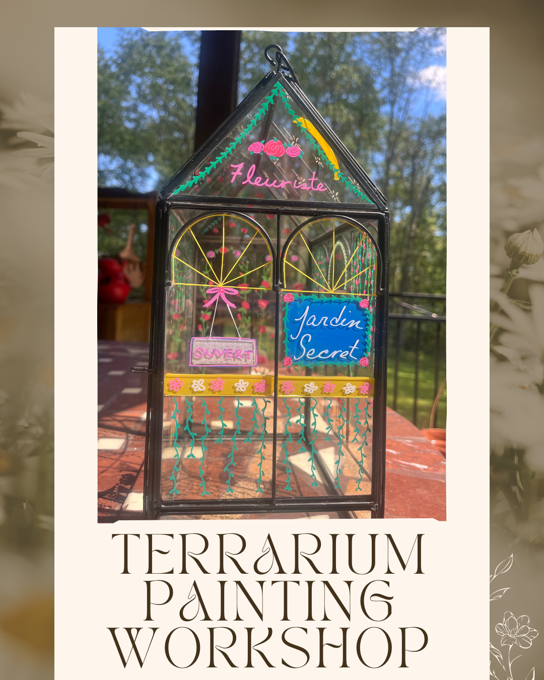 Terrarium Painting @ Calgo Gardens