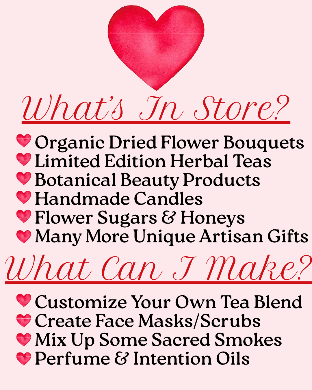 Valentine's Pop-Up @ MerCuriosities On Main