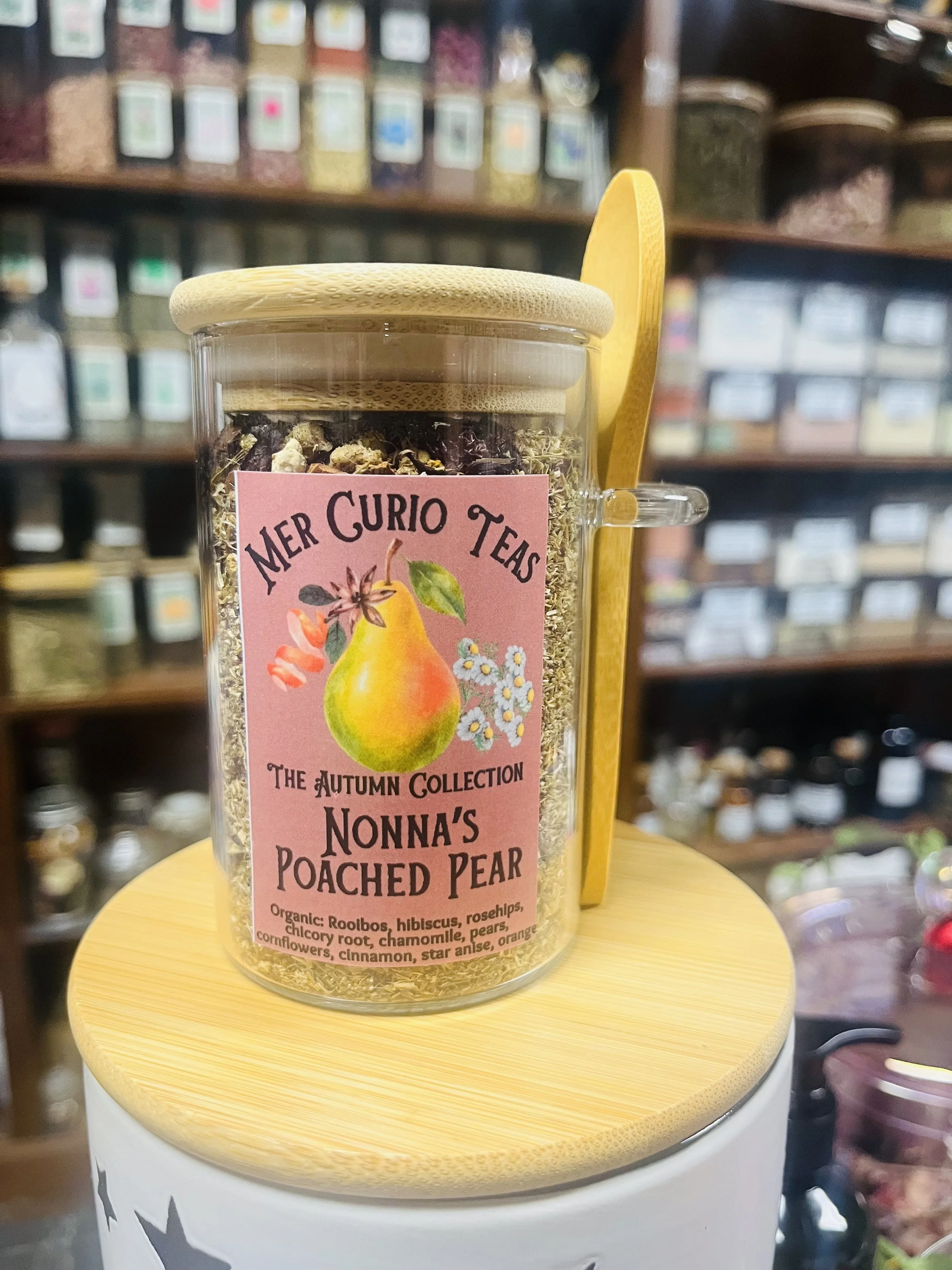 Nonna's Poached Pear Organic Tea
