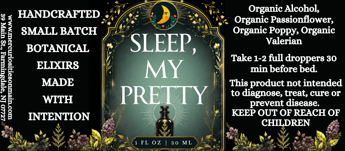 Organic Sleep my Pretty Tincture