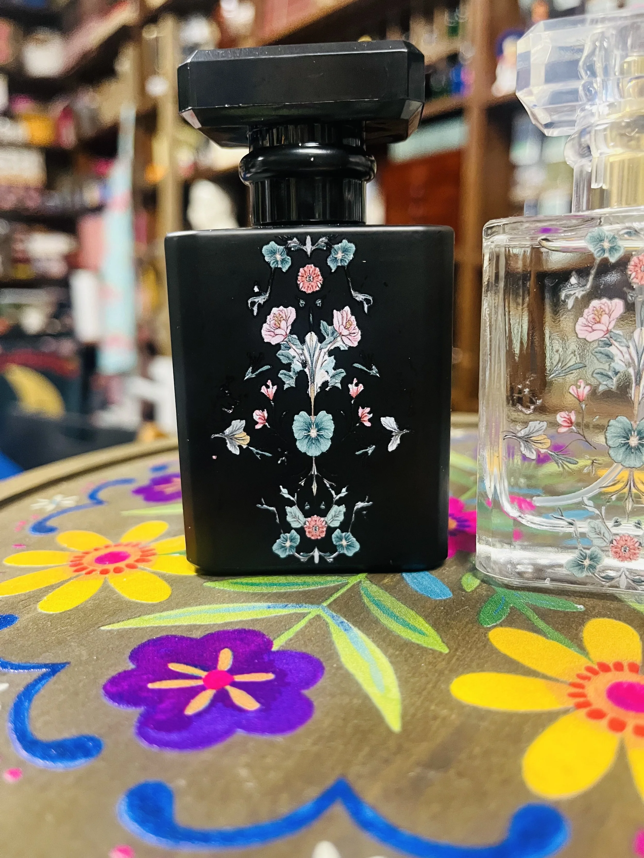 Sacred Stems Black Glass Organic Hydrosol